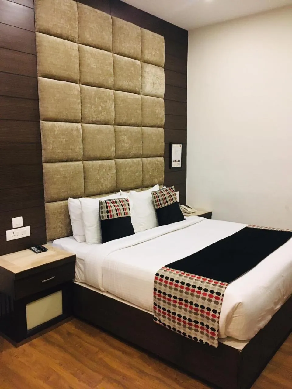 Bed in Clarion Inn Amps Patiala