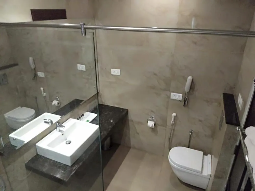 Bathroom in Clarion Inn Amps Patiala