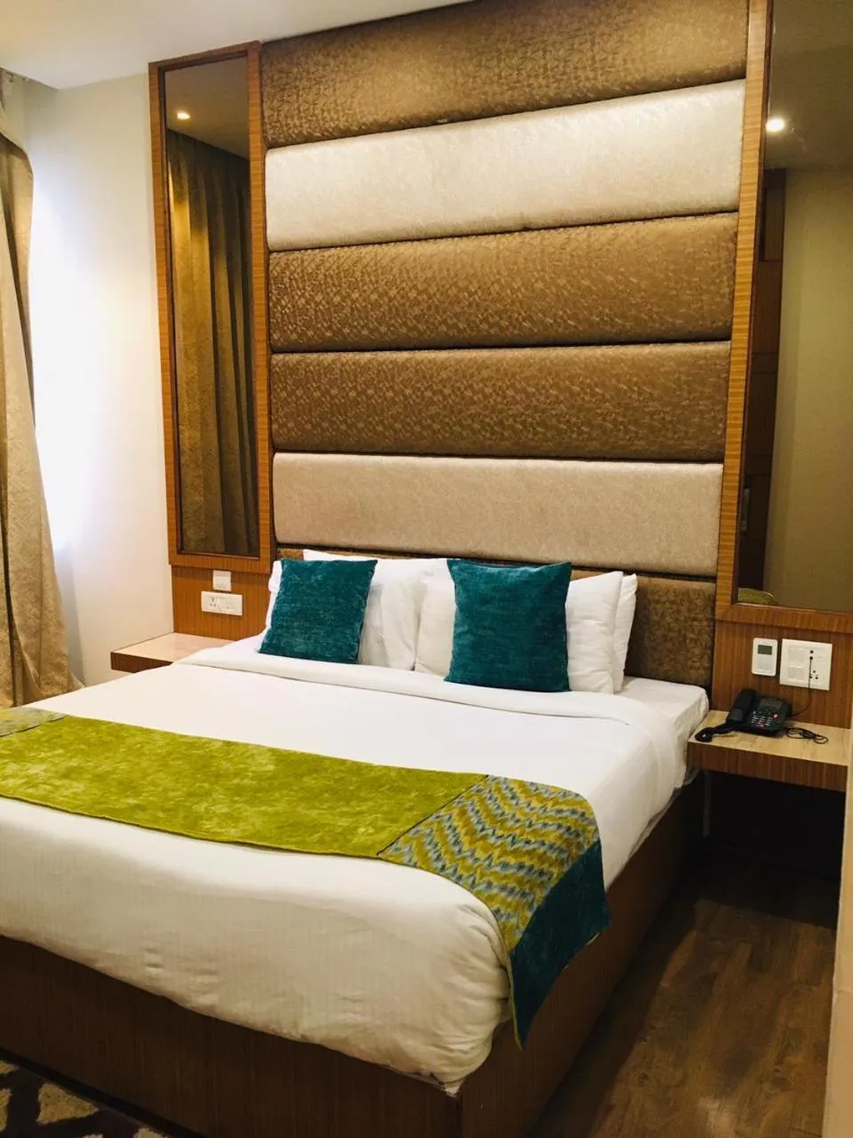 Bed in Clarion Inn Amps Patiala