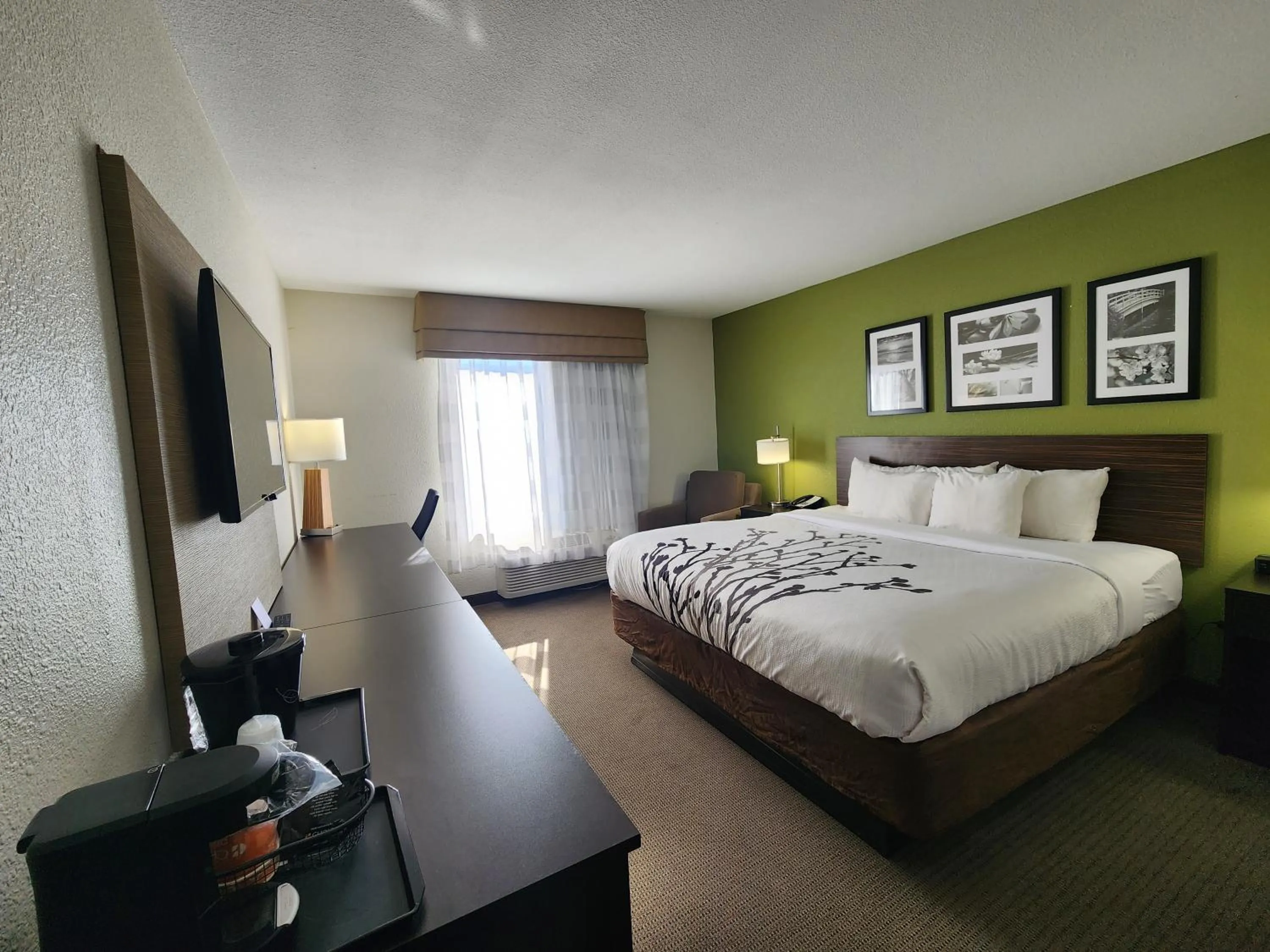 Bedroom, Bed in Sleep Inn & Suites Columbia