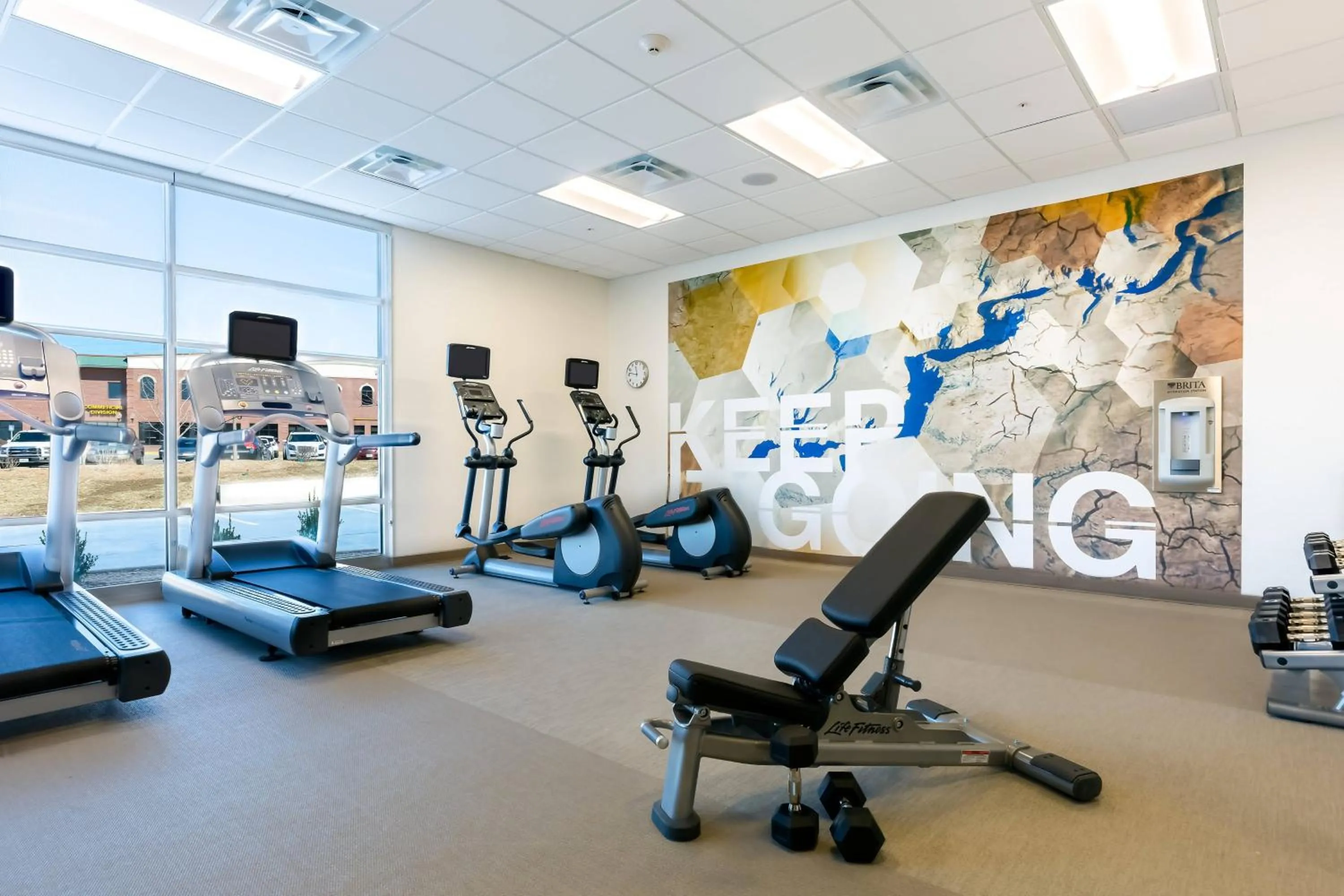 Fitness centre/facilities in SpringHill Suites by Marriott Columbia