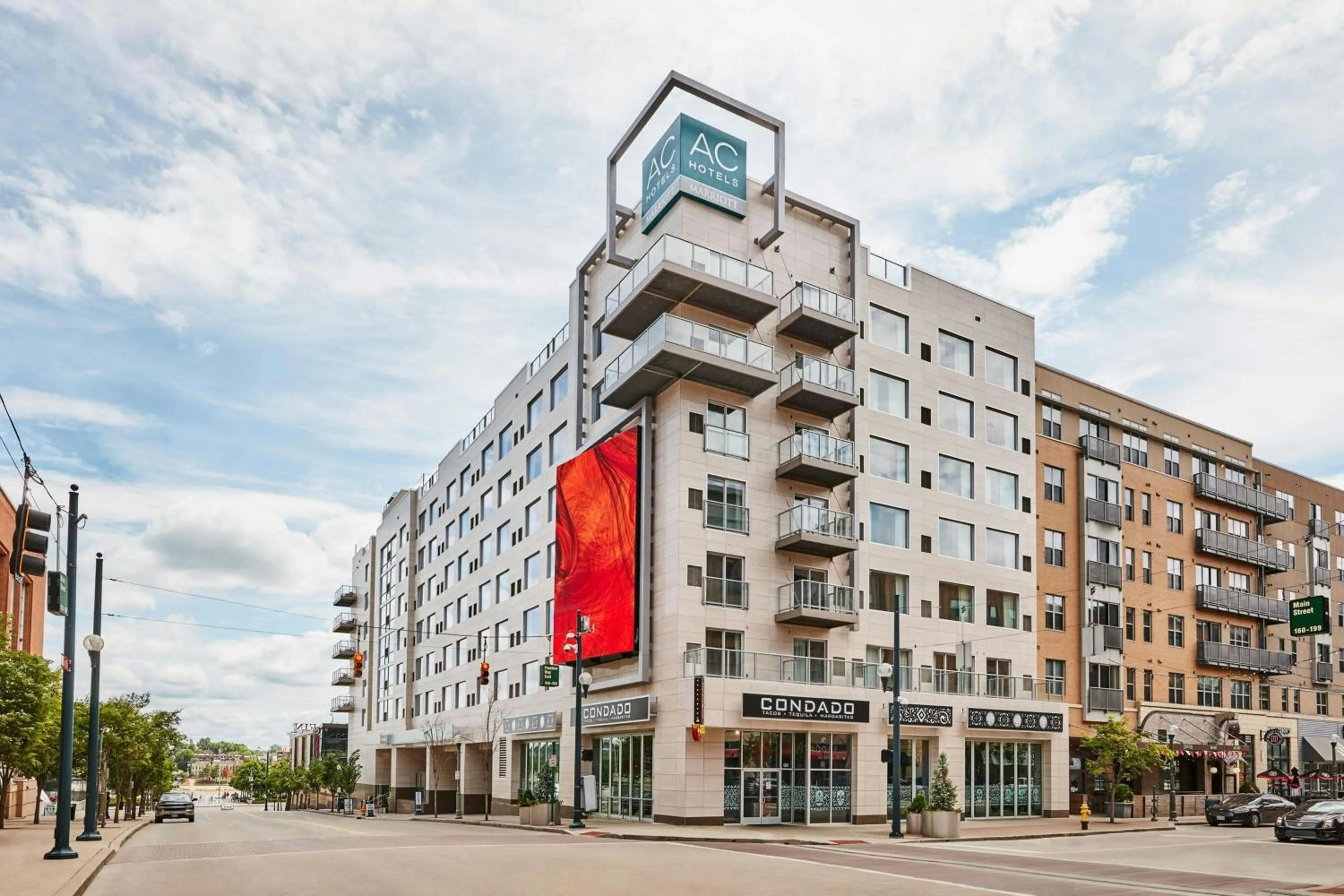 Property building in AC Hotel by Marriott Cincinnati at The Banks