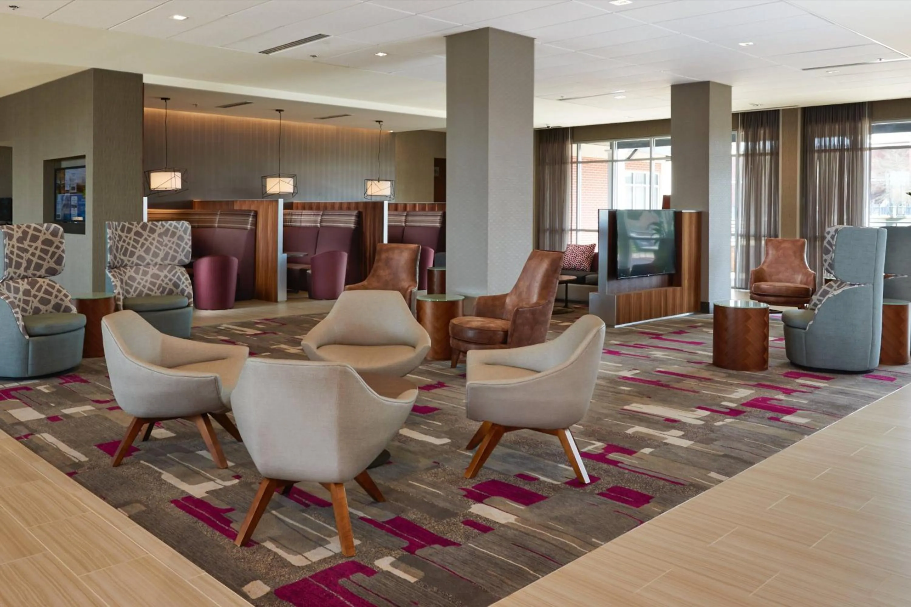 Lobby or reception in Courtyard by Marriott Rome