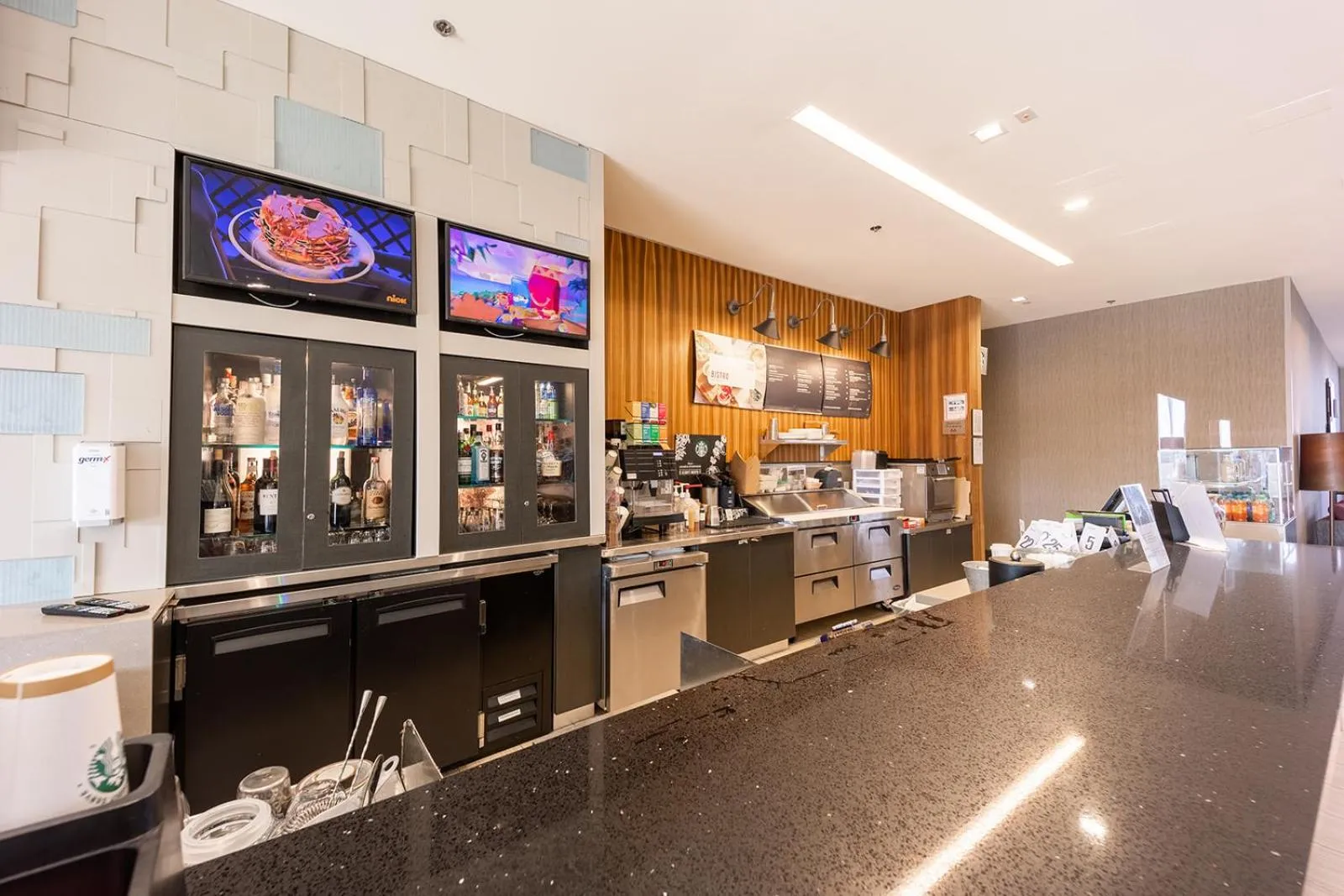 Restaurant/places to eat in Courtyard by Marriott Rome