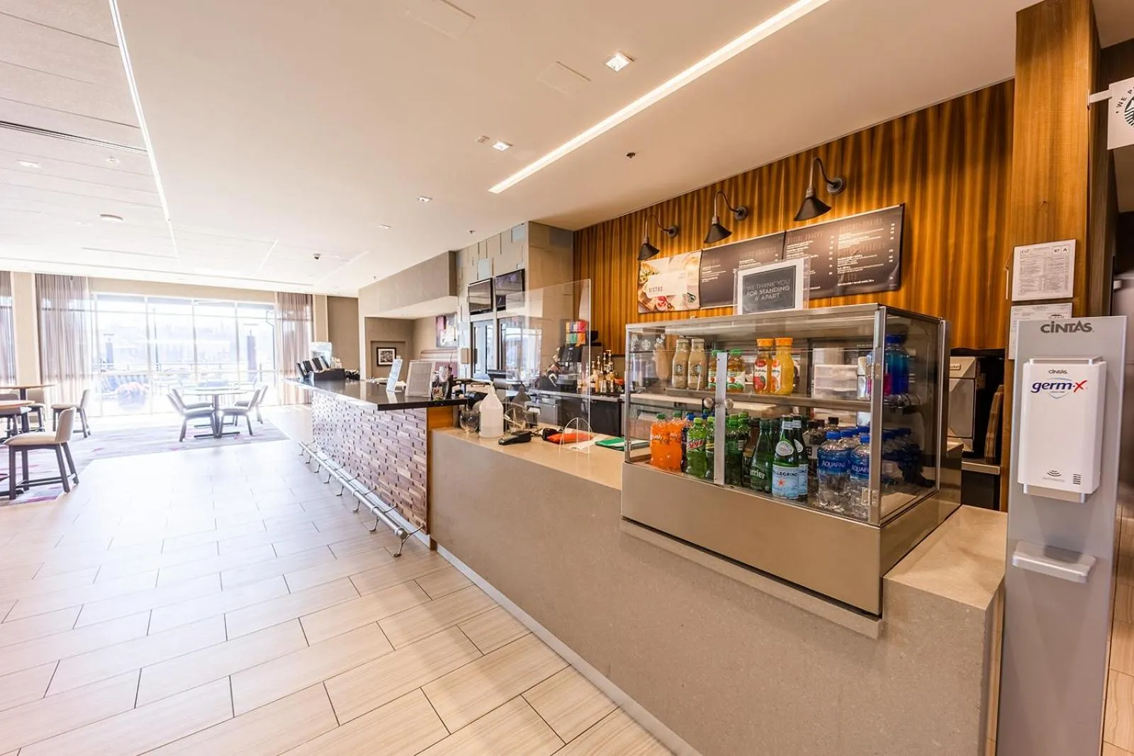 Restaurant/places to eat in Courtyard by Marriott Rome