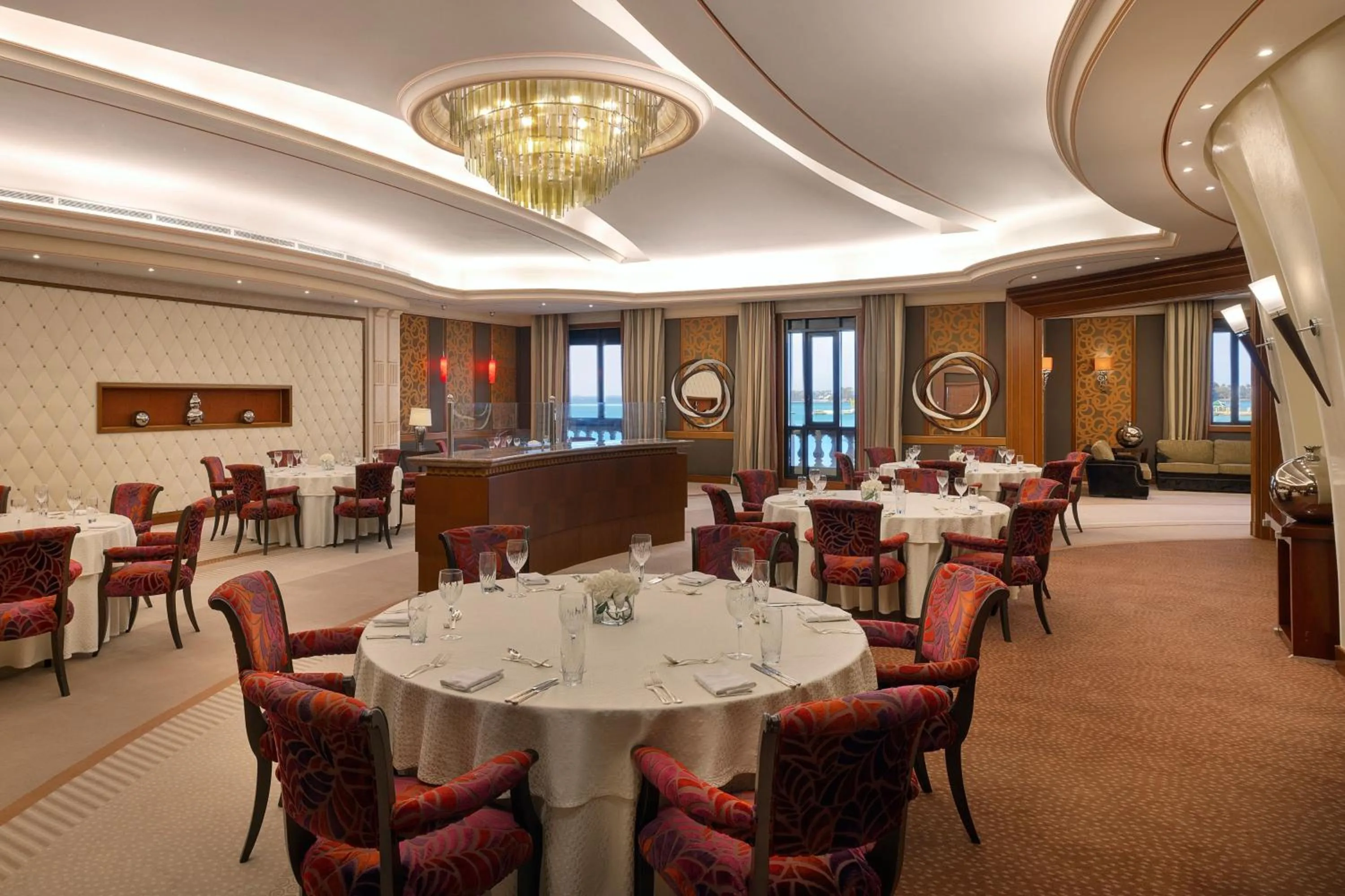 Lounge or bar in The Ritz-Carlton Jeddah