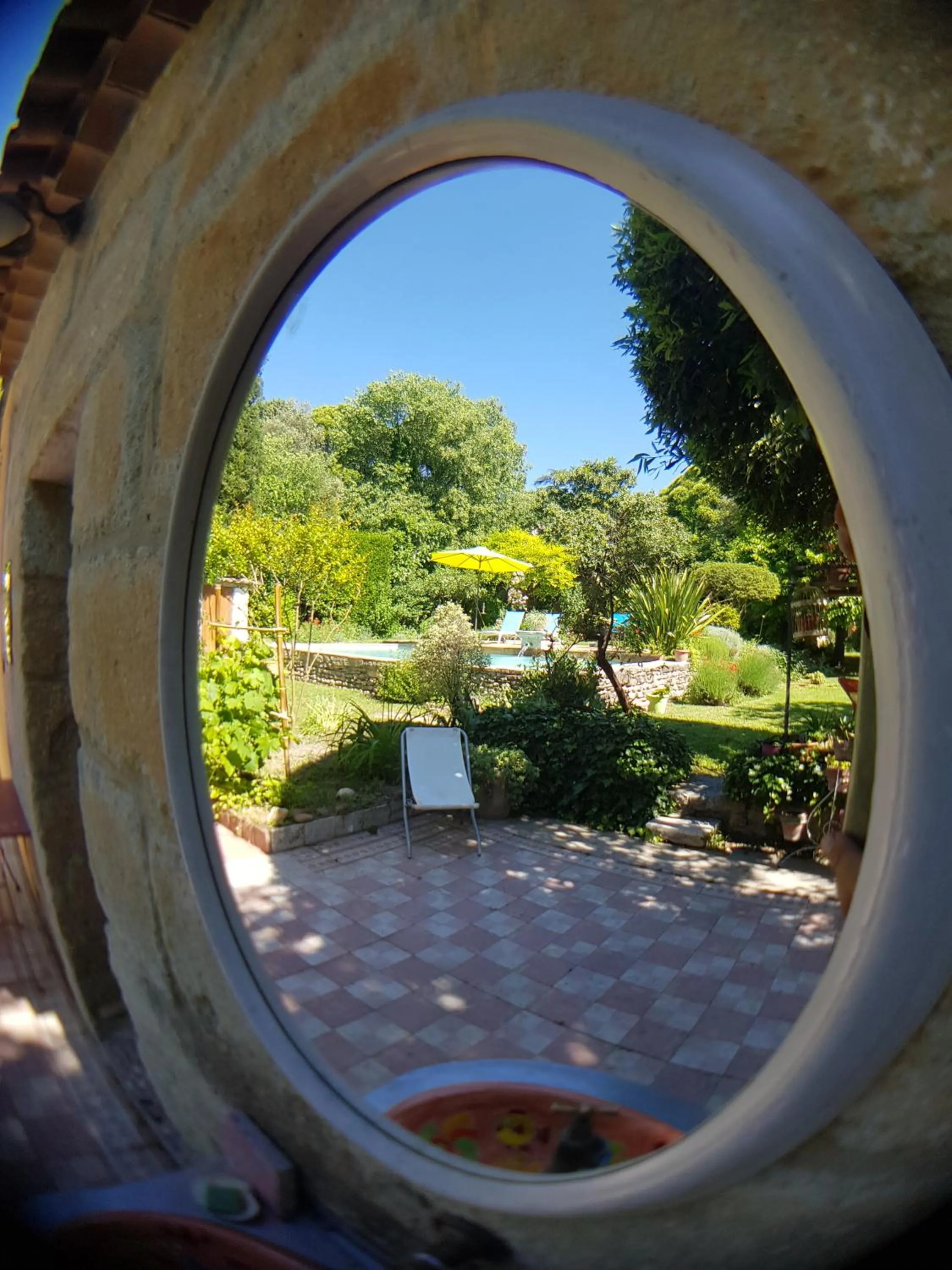 Patio in Mazet de Mô