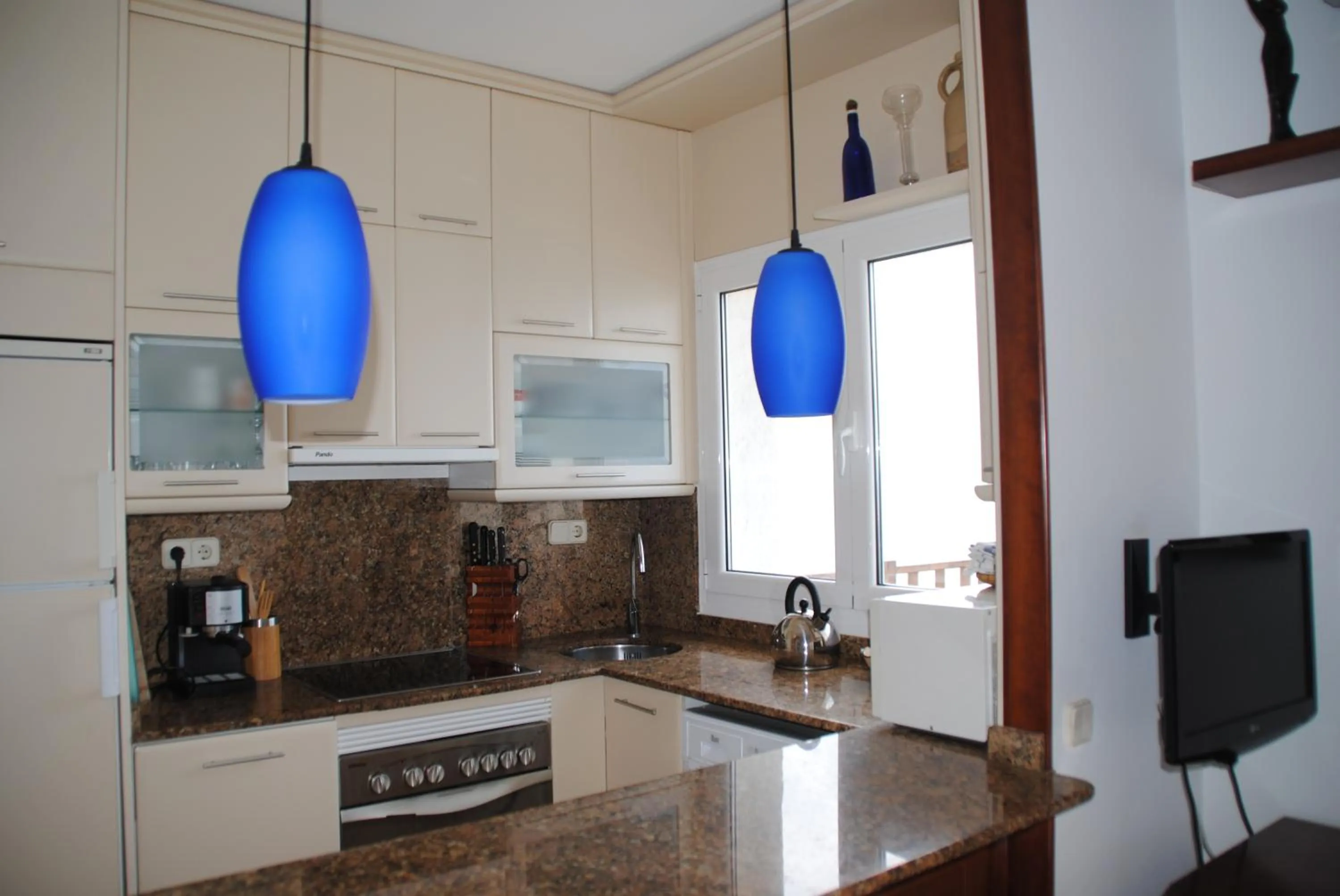 Kitchen or kitchenette in Apartamento en acantilado con wifi y aire acondicionado