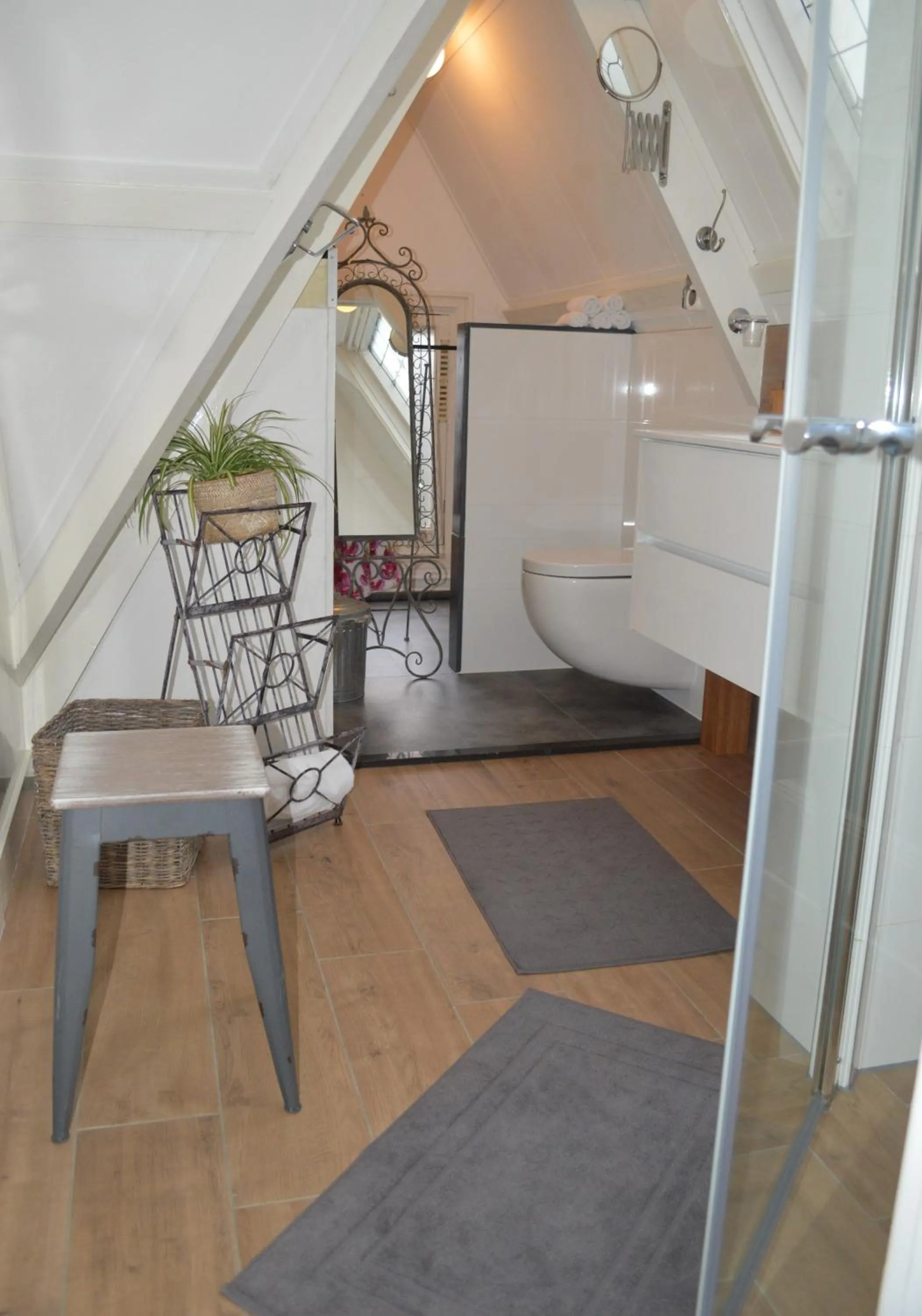 Shower in Bed and Breakfast Raapop