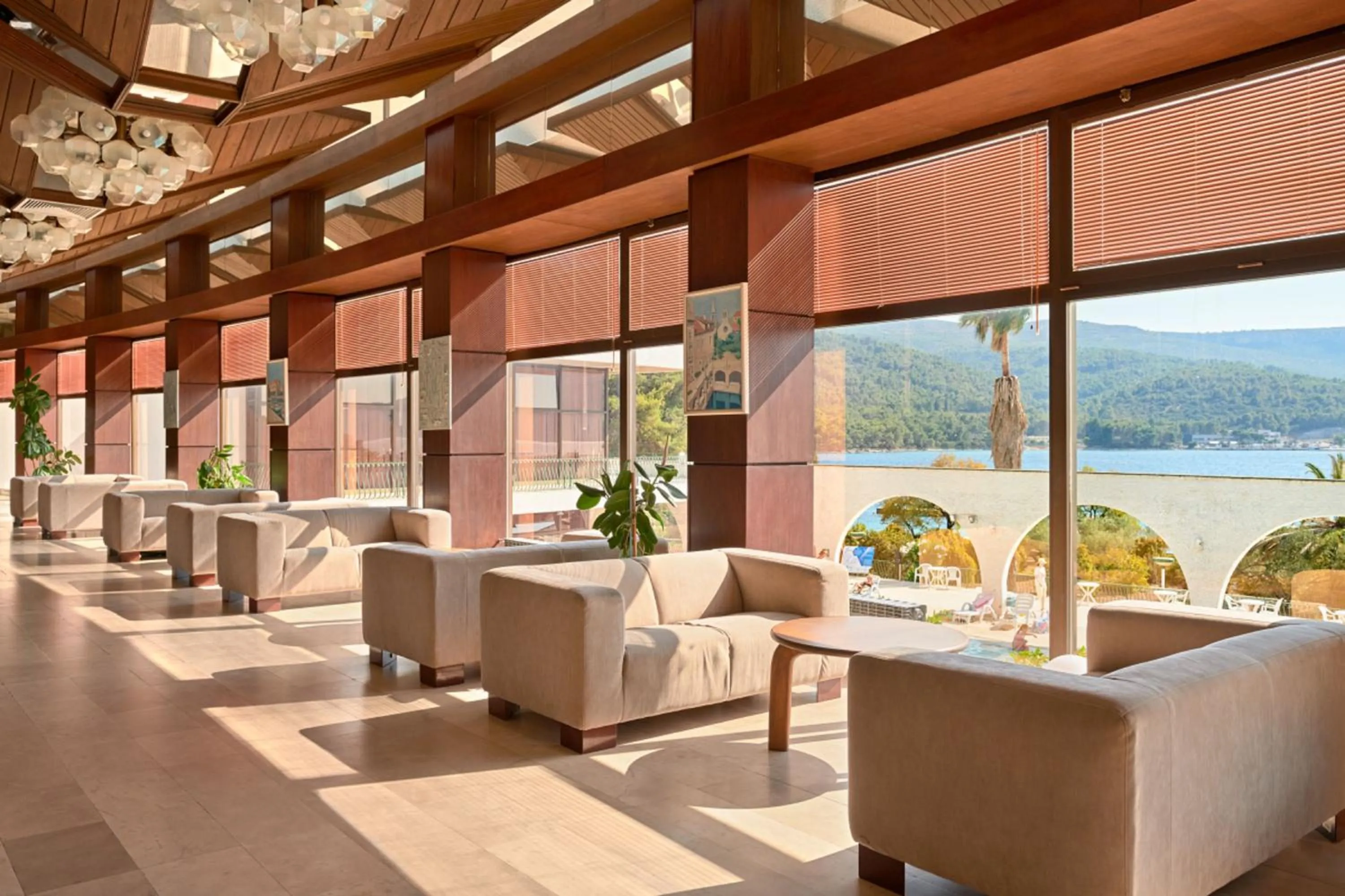 Lobby or reception in Arkada Hotel