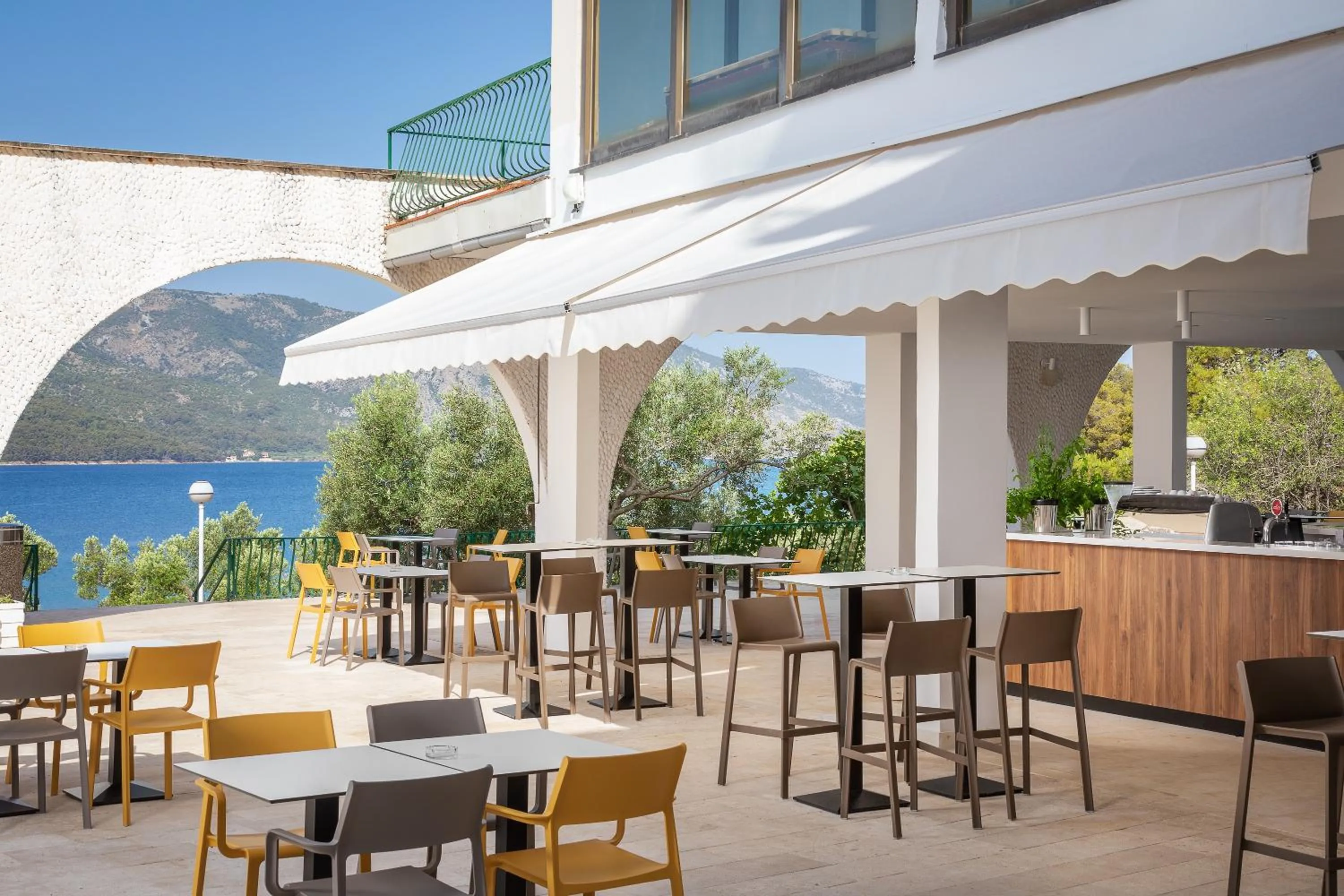 Lounge or bar in Arkada Hotel