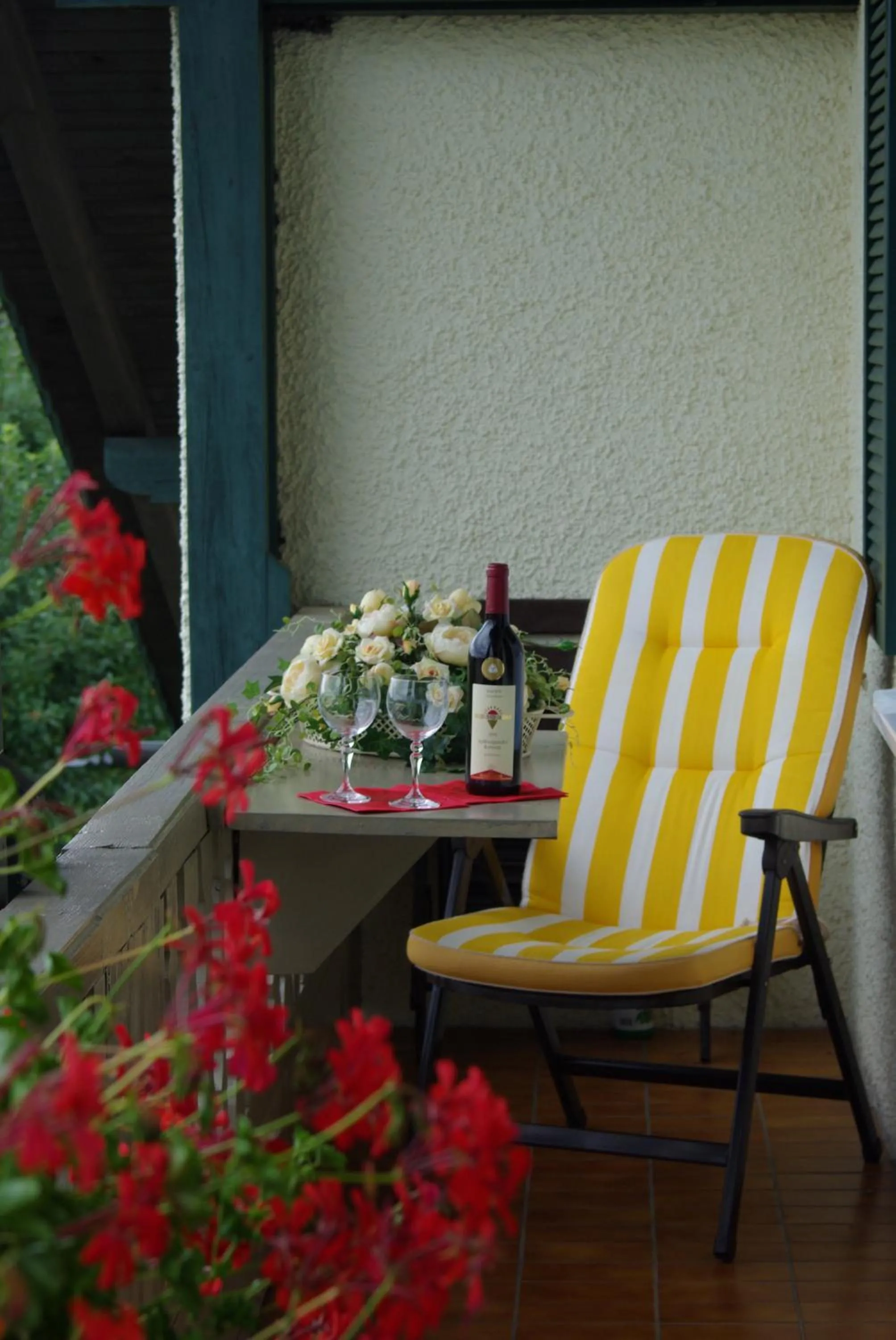 Balcony/Terrace in Ferienwohnung Berger