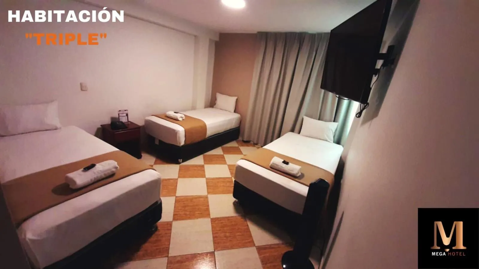 Photo of the whole room, Bed in Hotel Mega