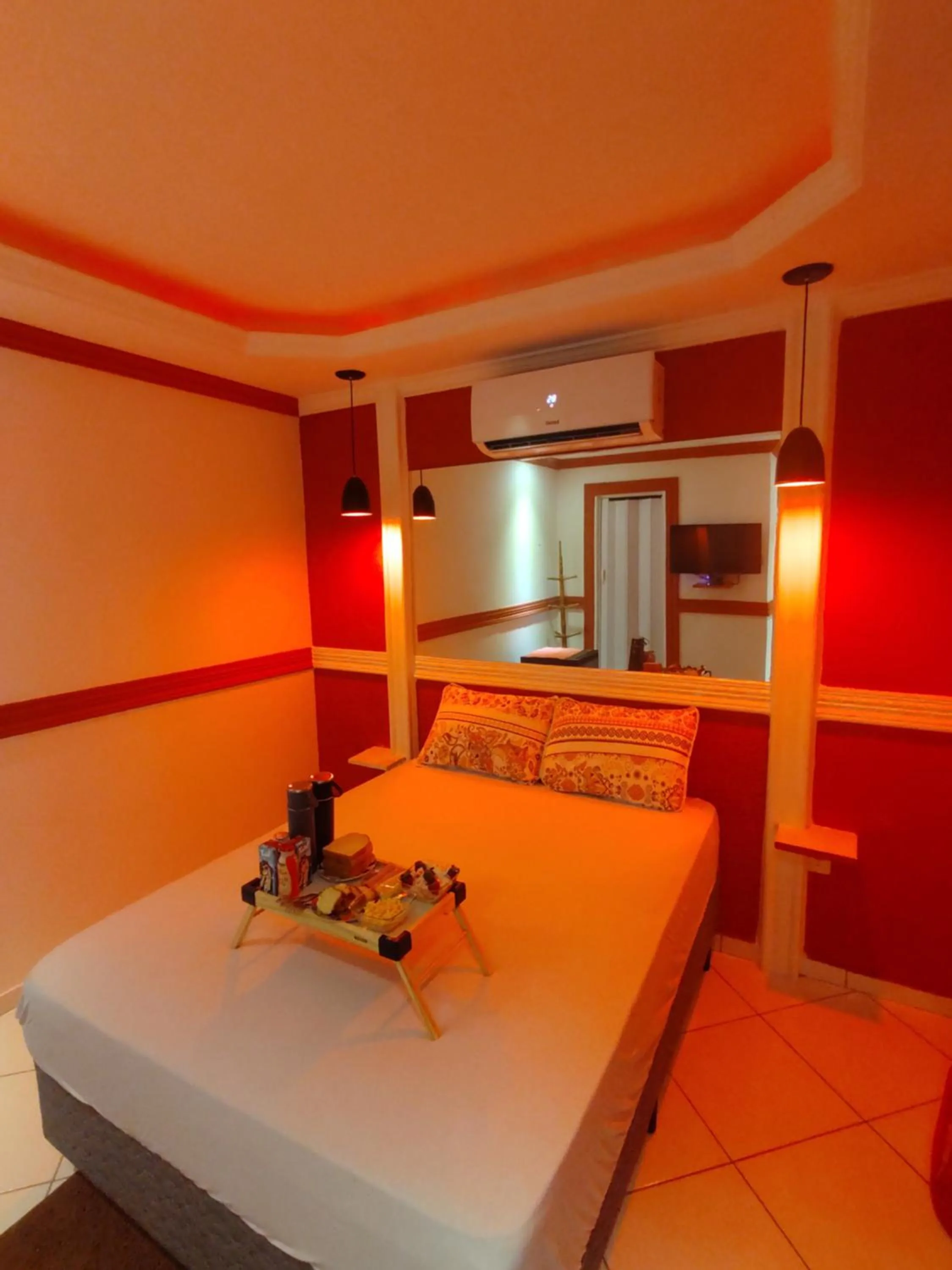 Bed in Pousada Caiçara