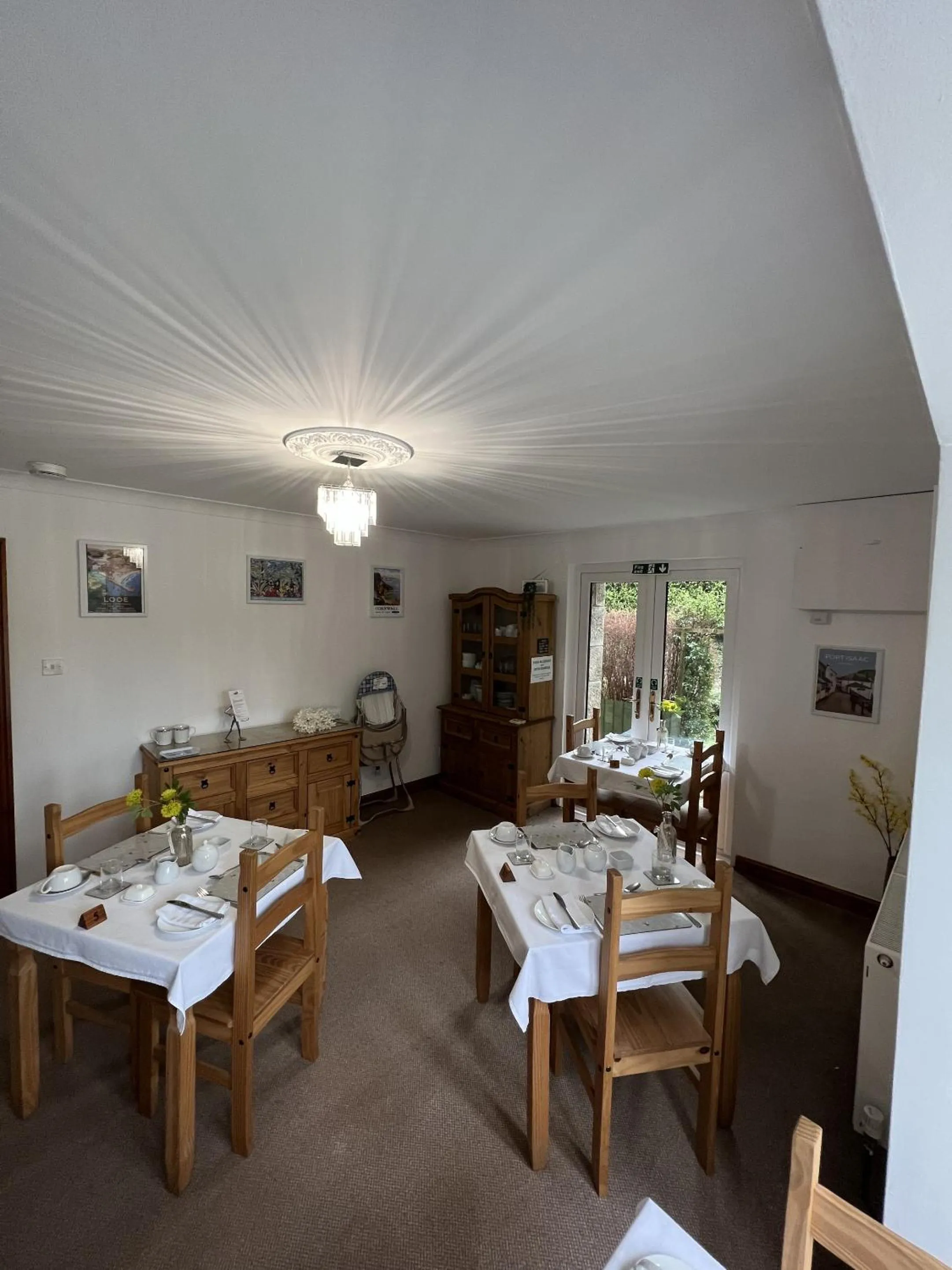 Dining area in The Chapel Guest House