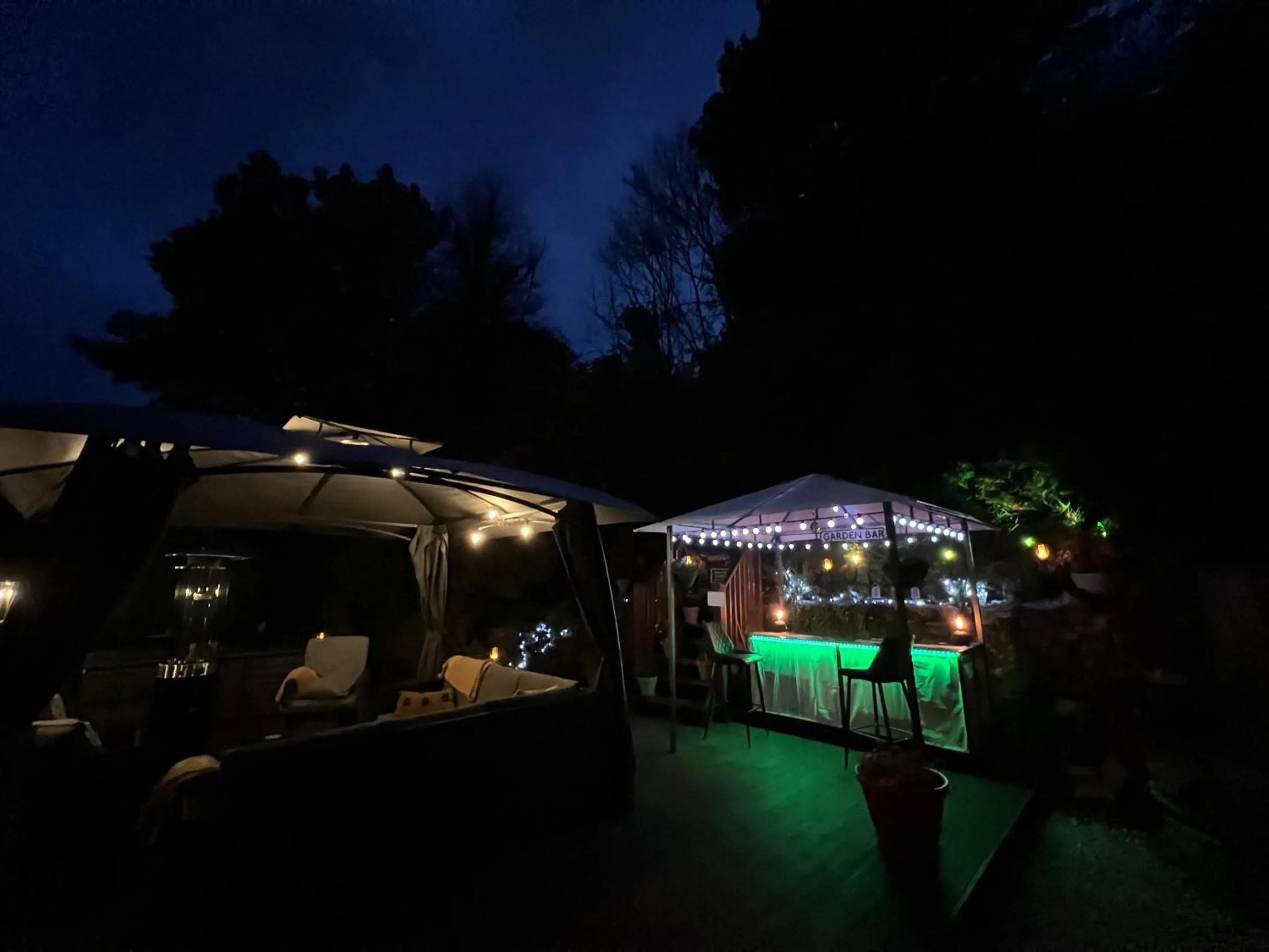 Garden in The Chapel Guest House