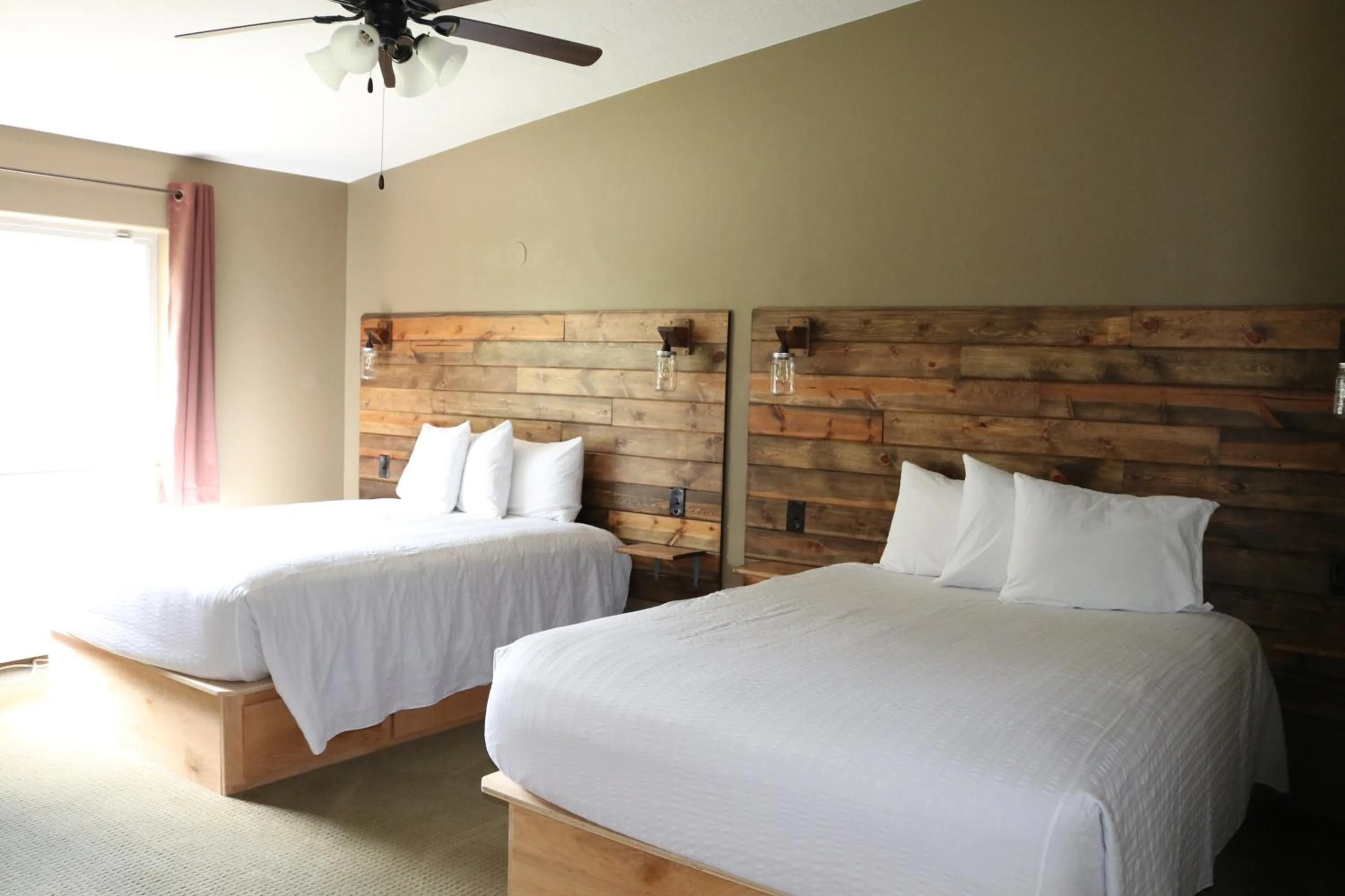 Bed in Hidden Canyon Retreat