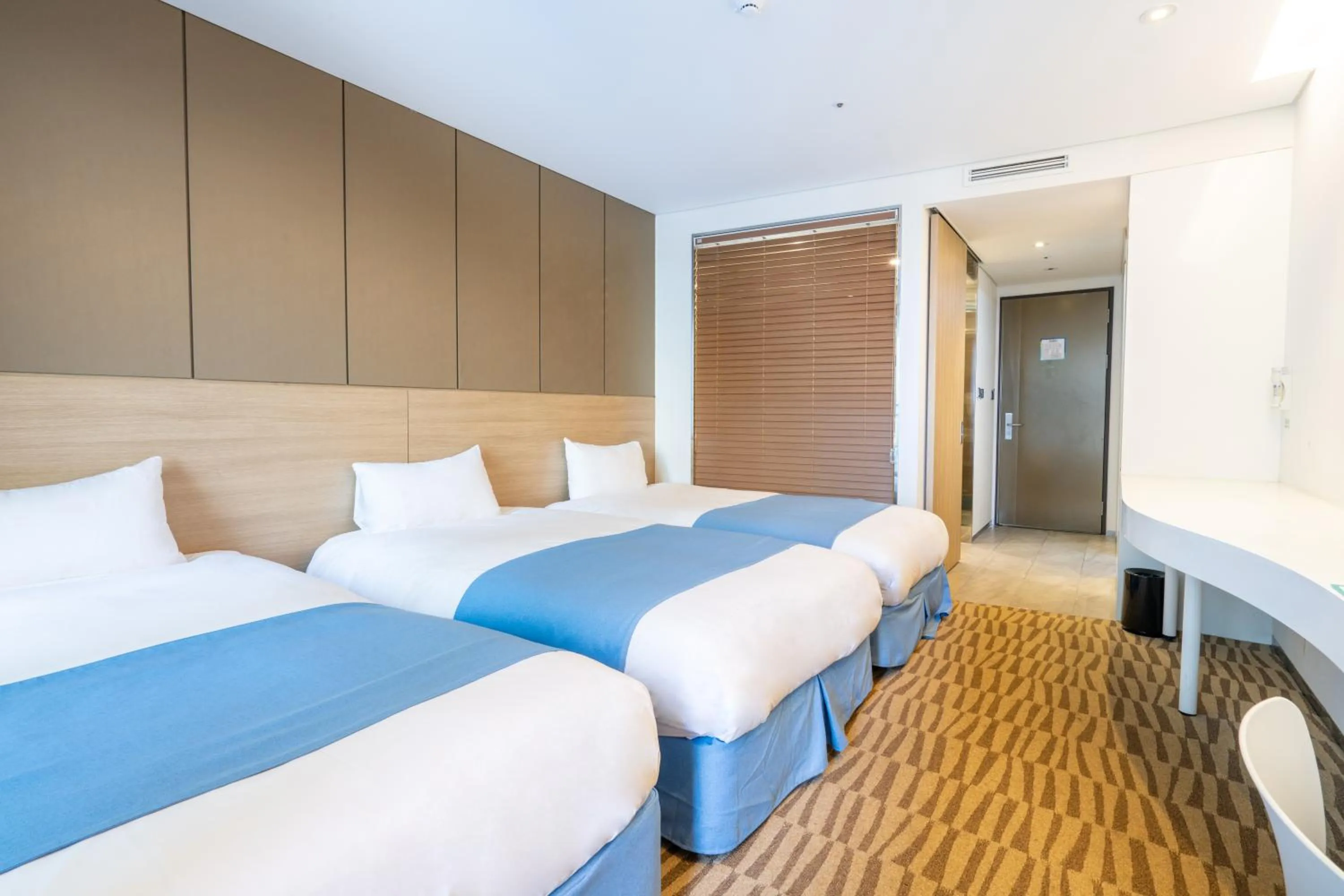 Bed in Hotel Whistlelark Jeju