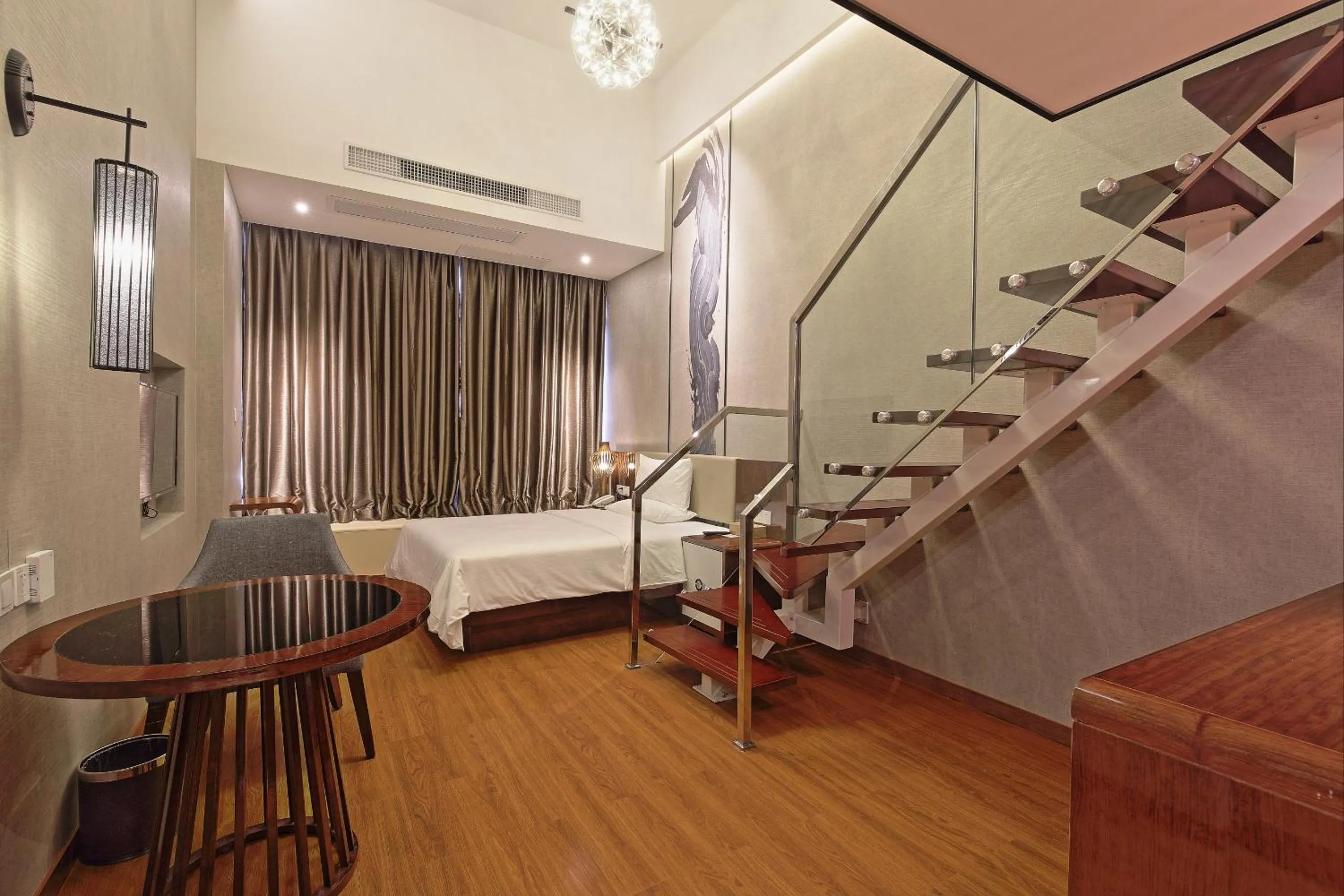 Photo of the whole room in Days Inn South Guangzhou Raiway Station