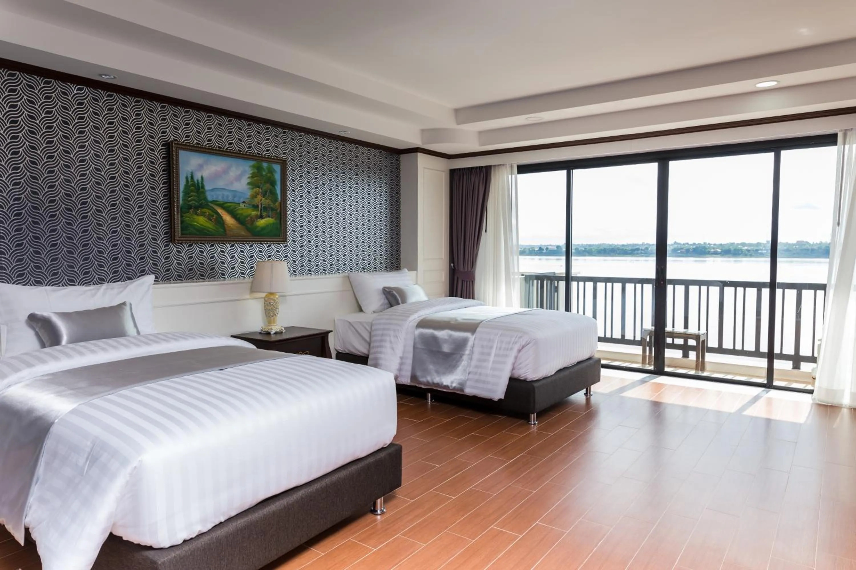 Bed in Hotel de Ladda