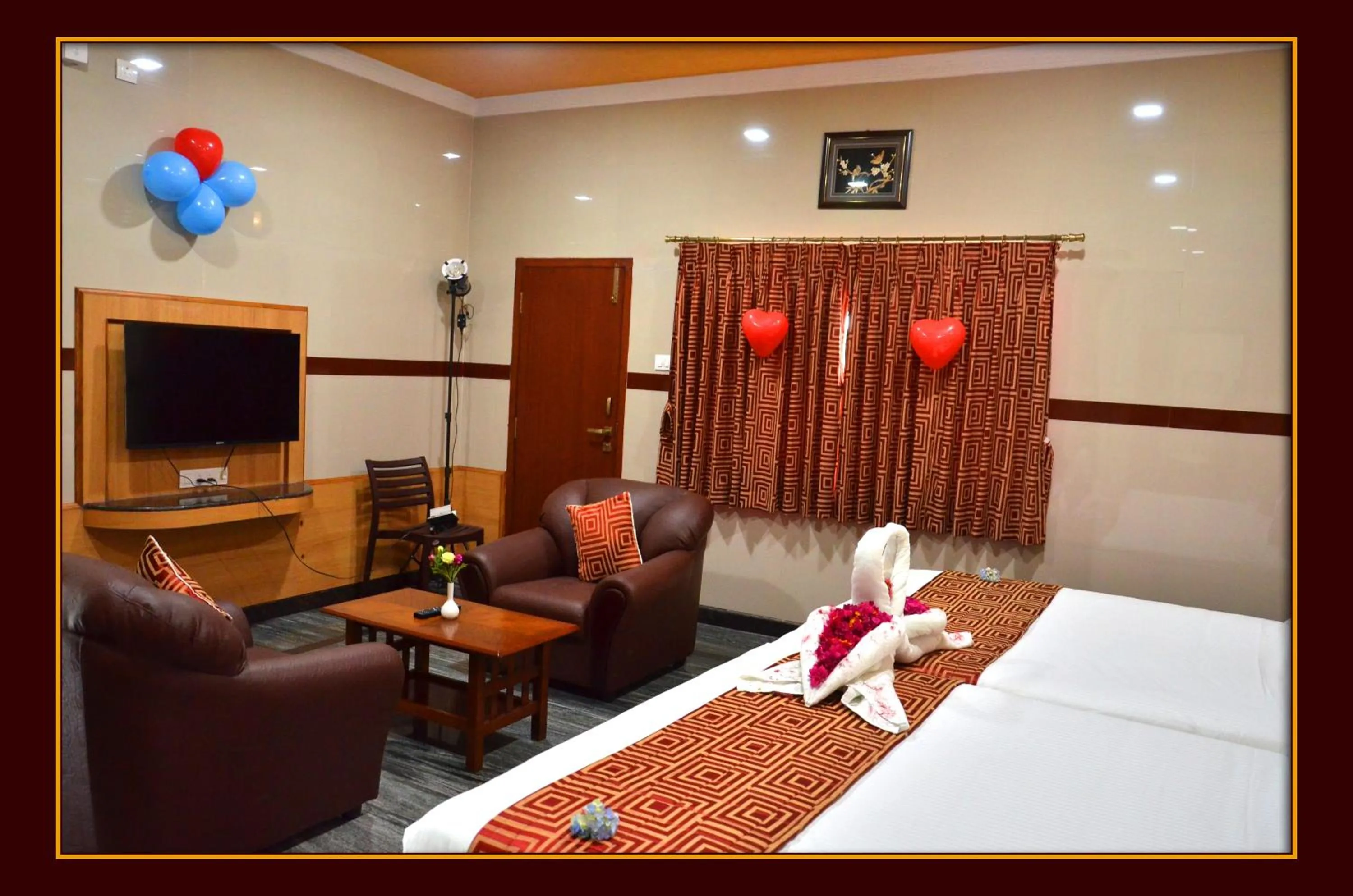 Bed in Hotel GVS Residency