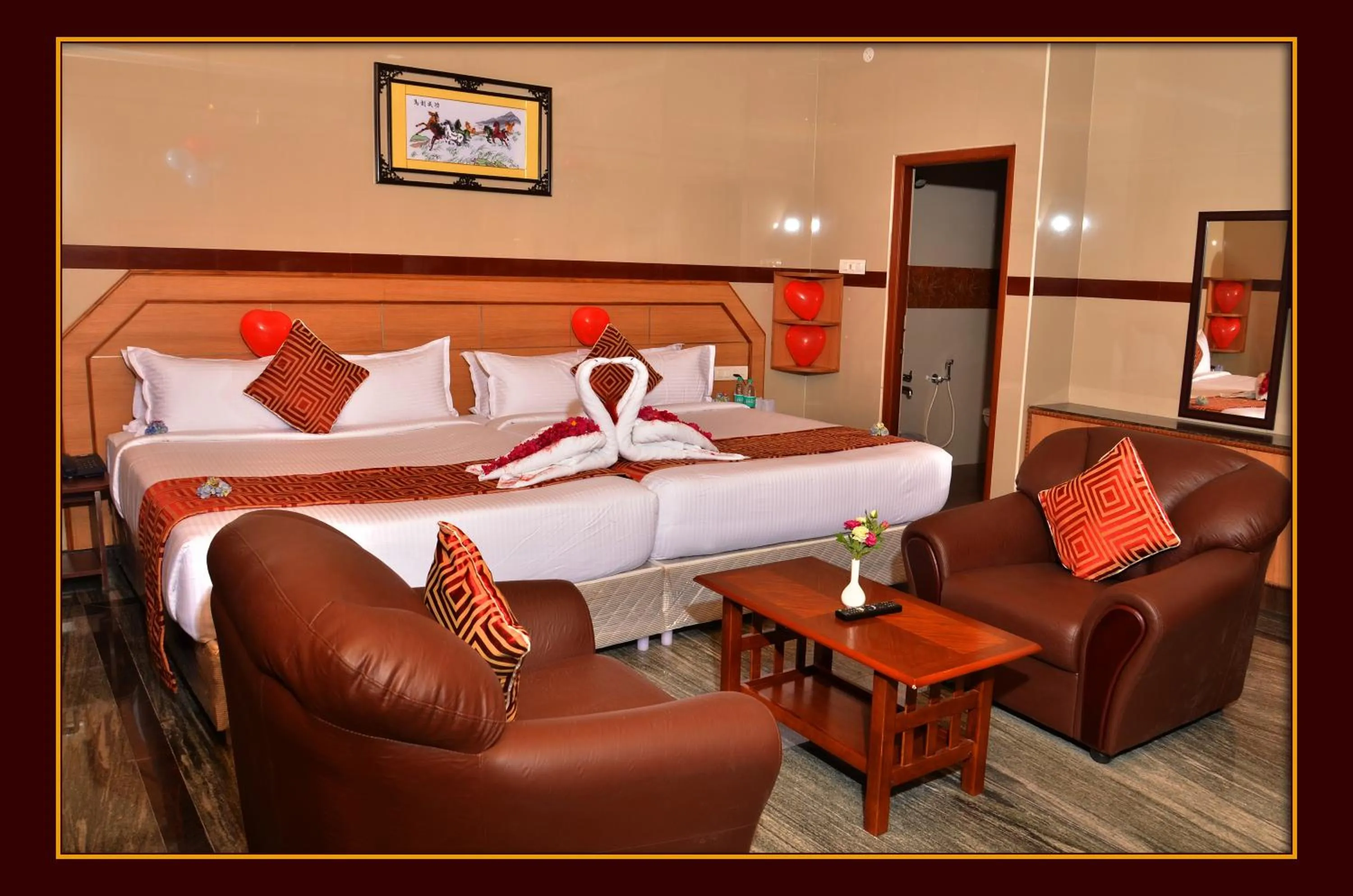 Bed in Hotel GVS Residency