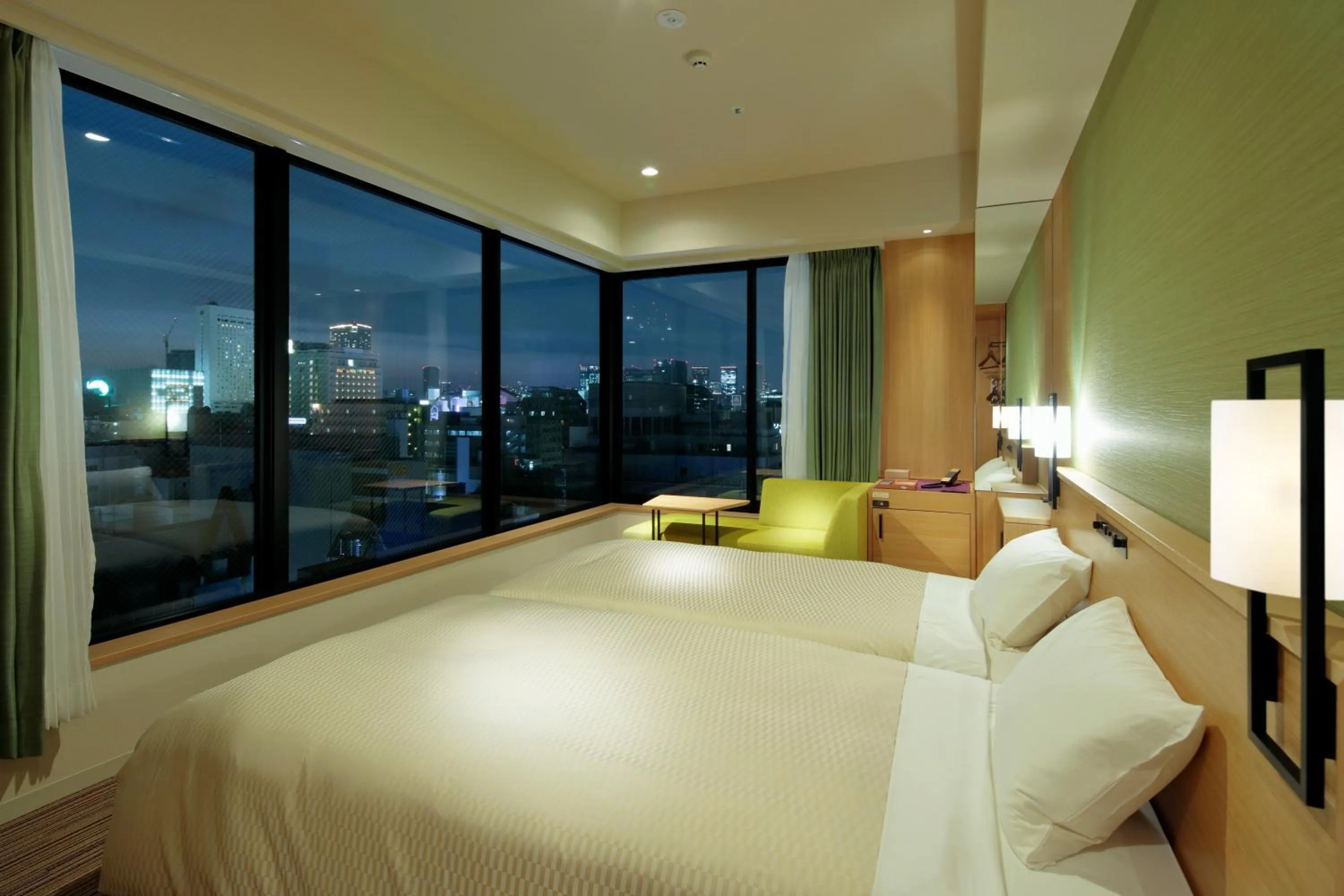 Bedroom, Bed in Candeo Hotels Osaka Namba