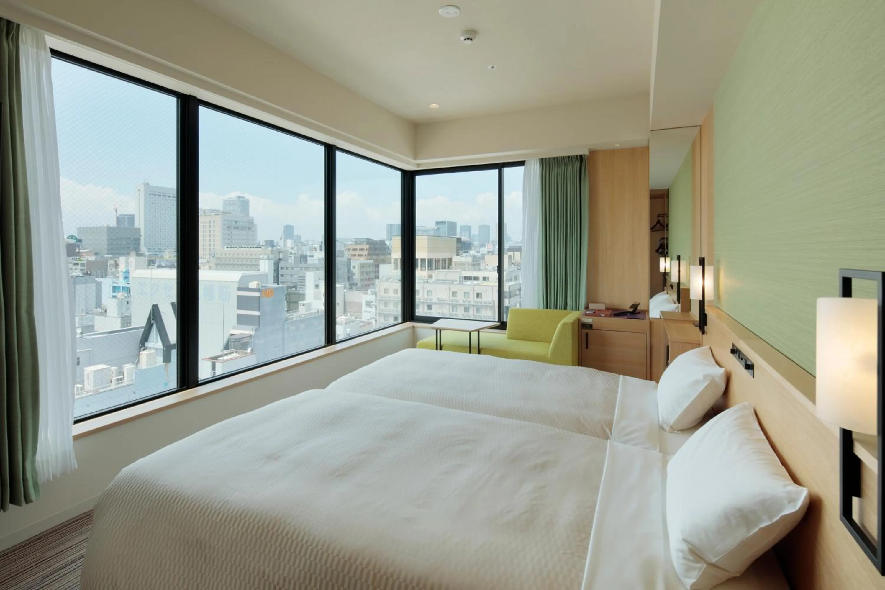 Bedroom, Bed in Candeo Hotels Osaka Namba