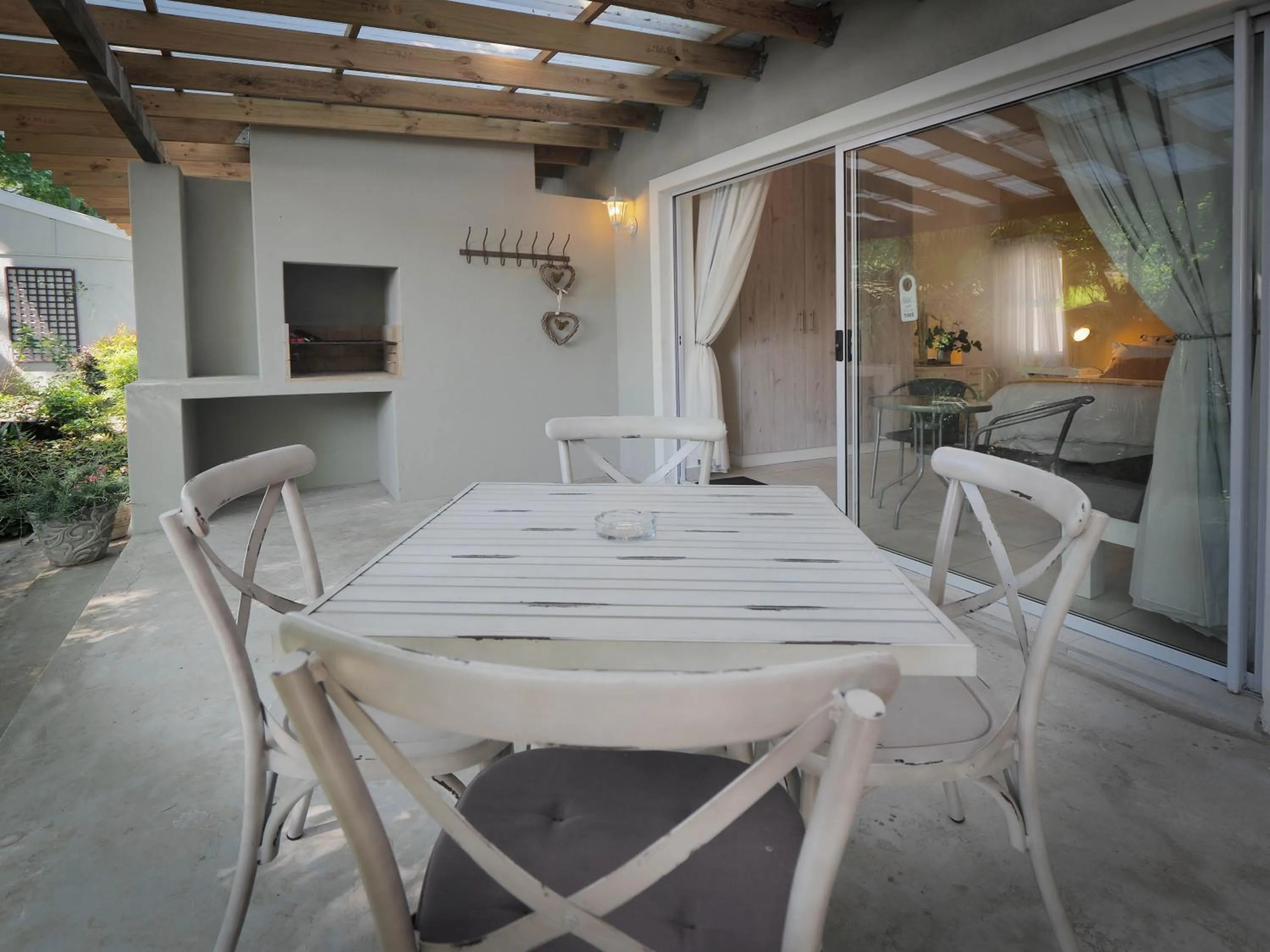 Patio in Waterland Lodge