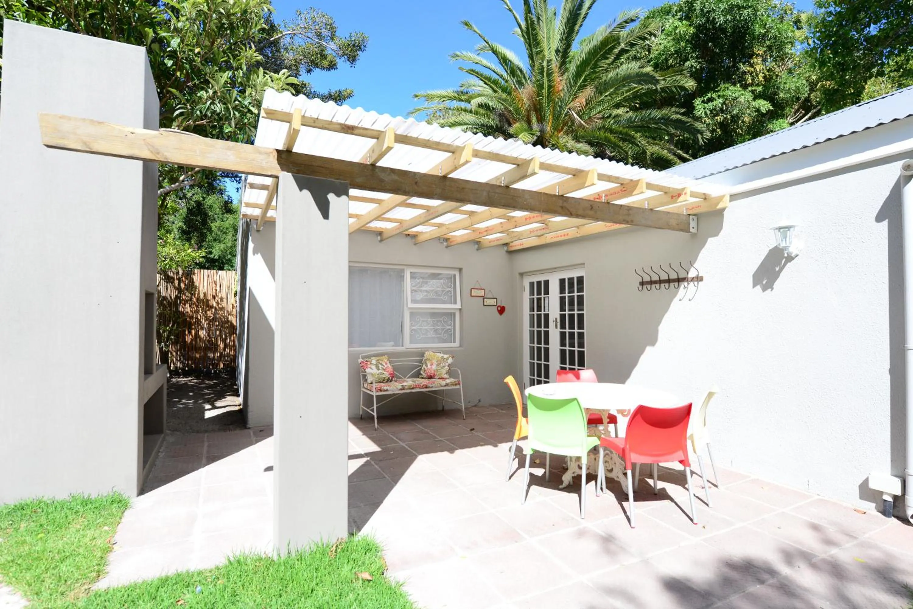 Patio in Waterland Lodge