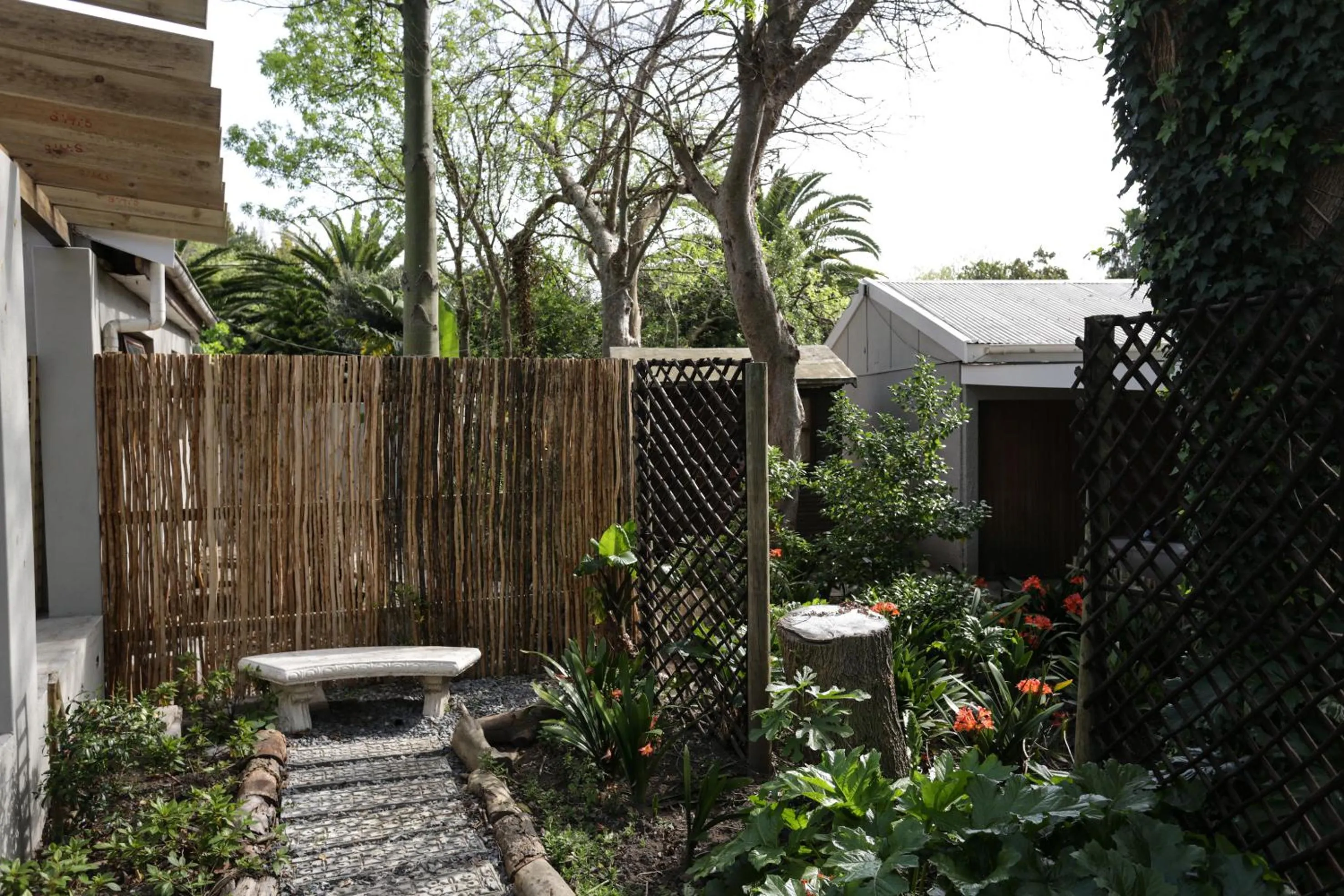 Patio in Waterland Lodge
