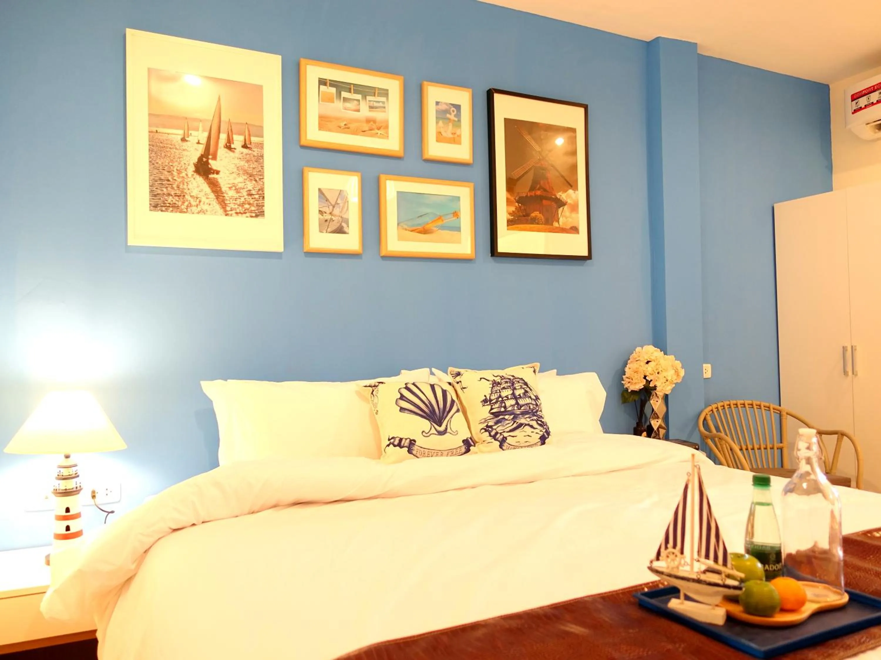 Bed in Pace Residence Pattaya