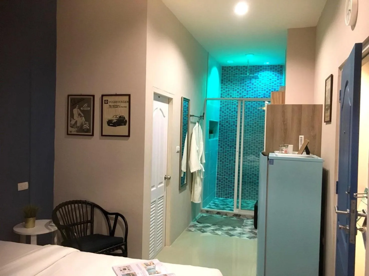 Shower in Pace Residence Pattaya