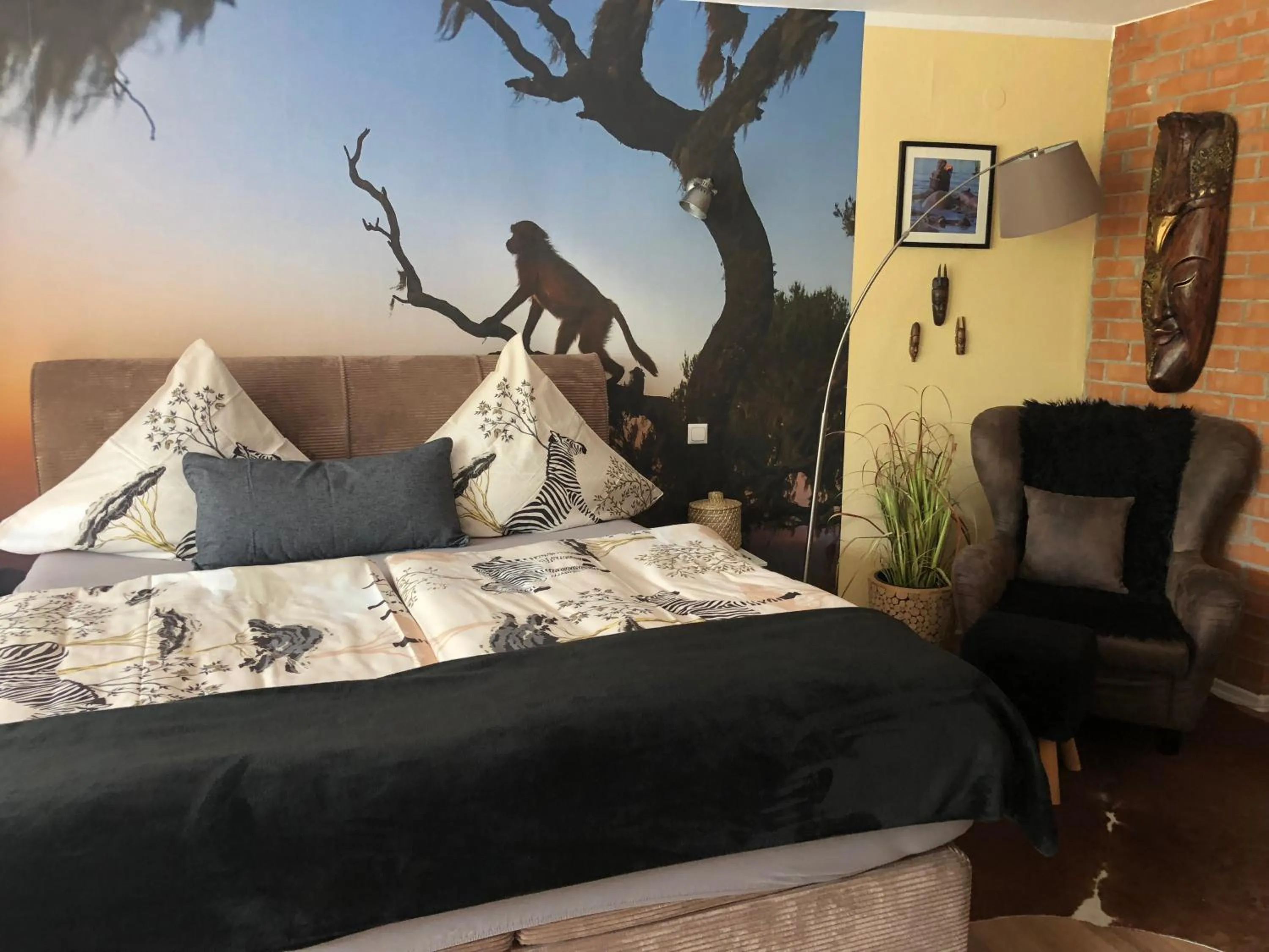 Bed in Gästehaus Köhler