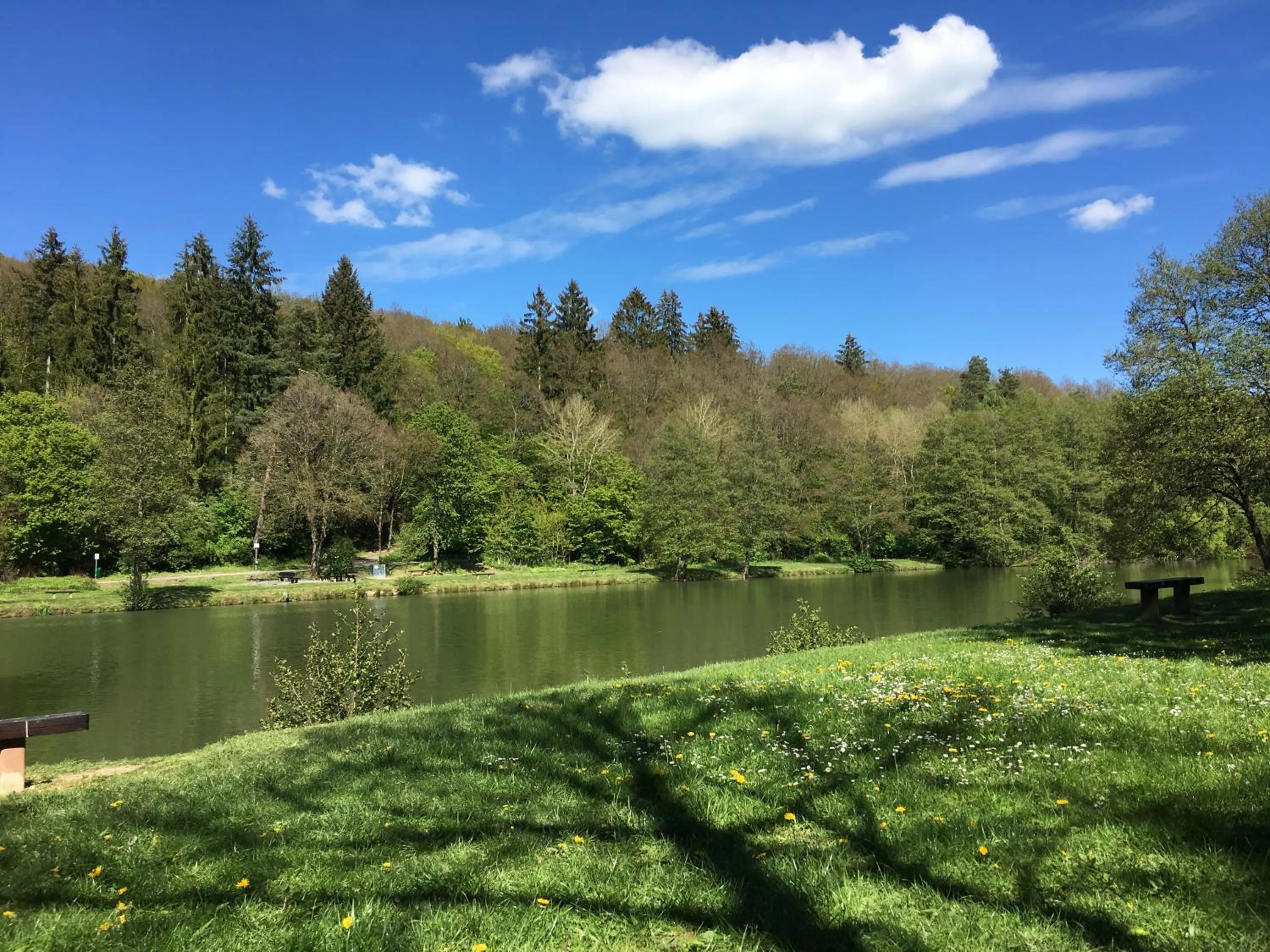 Natural landscape in Gästehaus Köhler