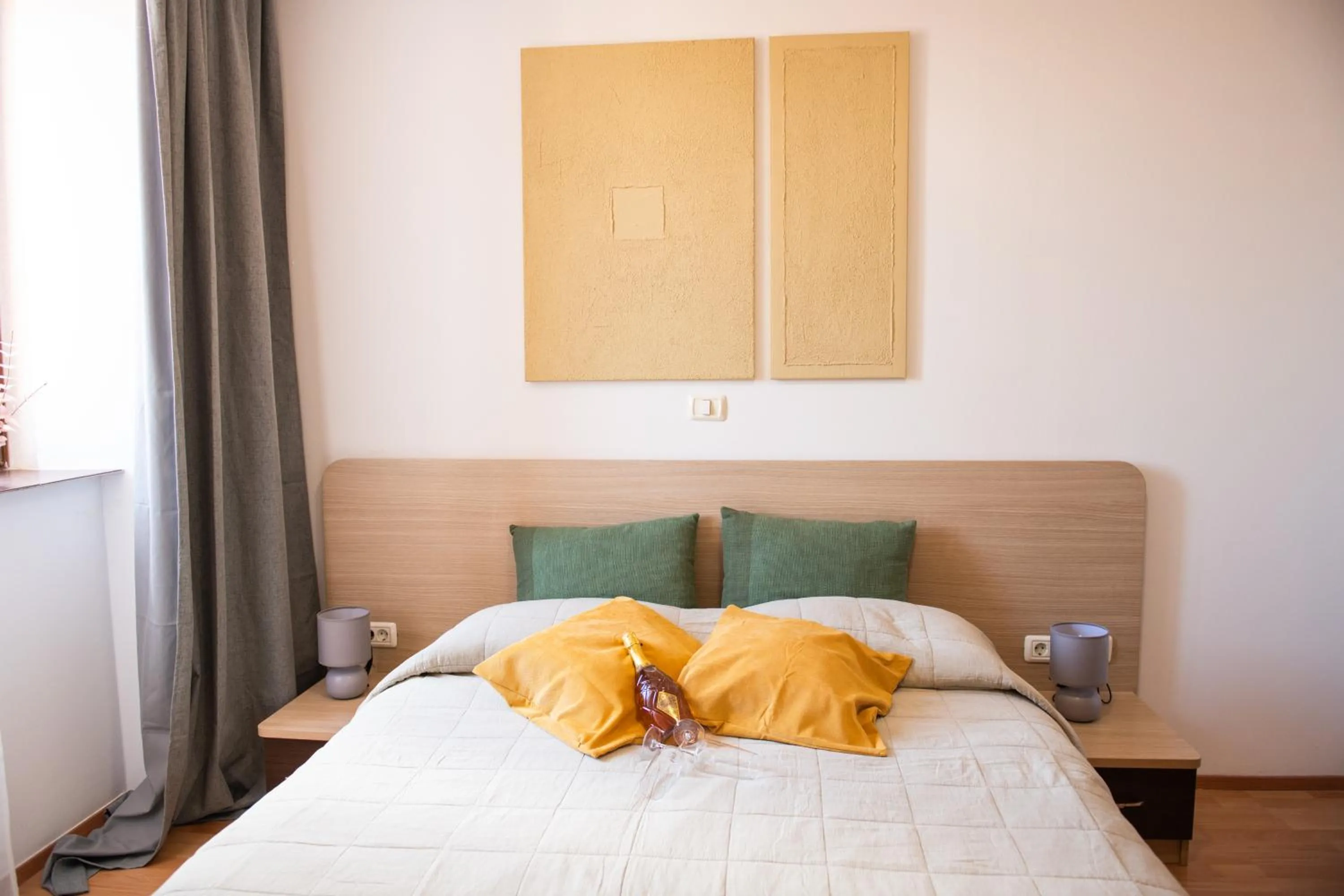 Bedroom, Bed in Hotel Marina