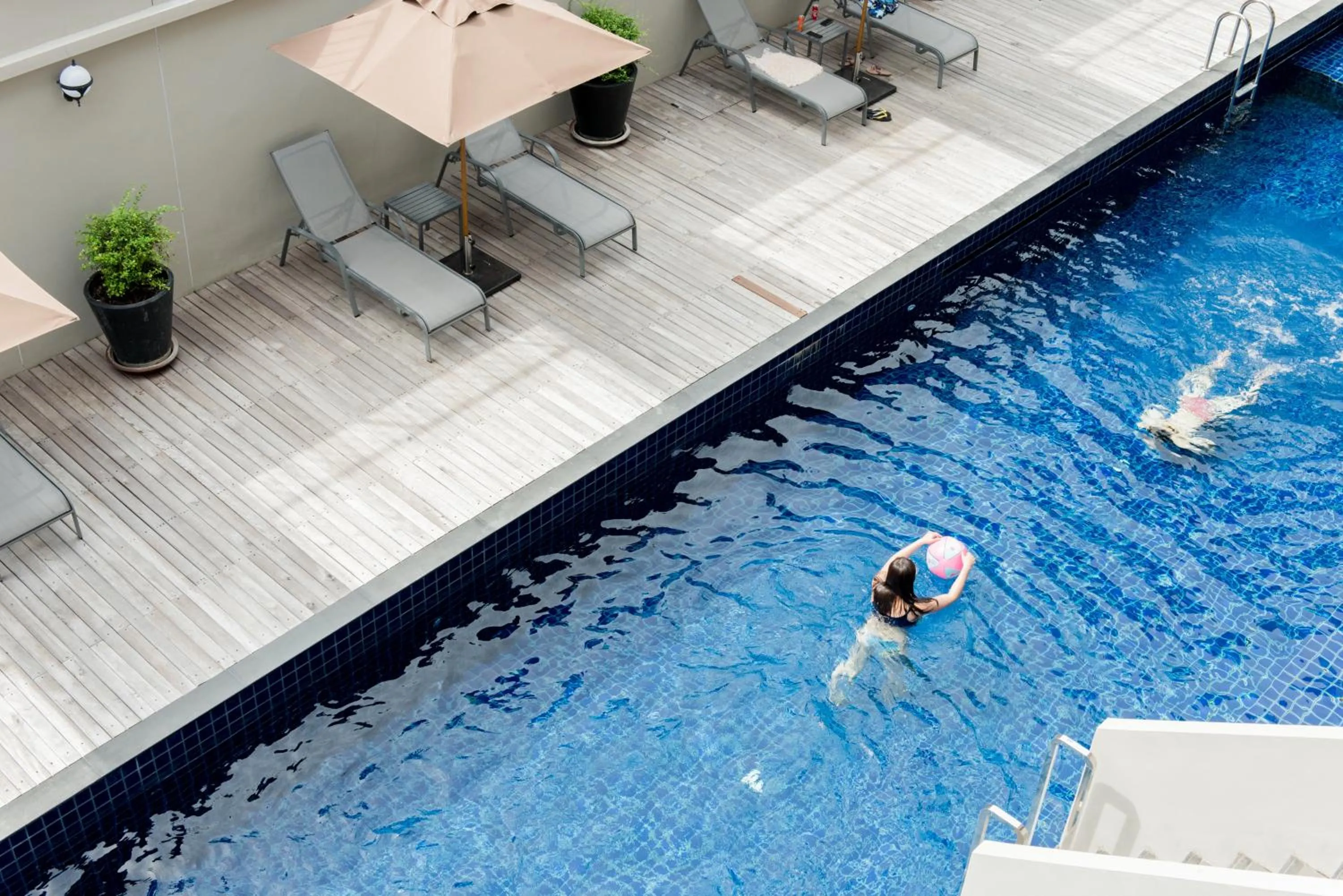 Swimming pool in Sugar Marina Hotel CLIFFHANGER Aonang