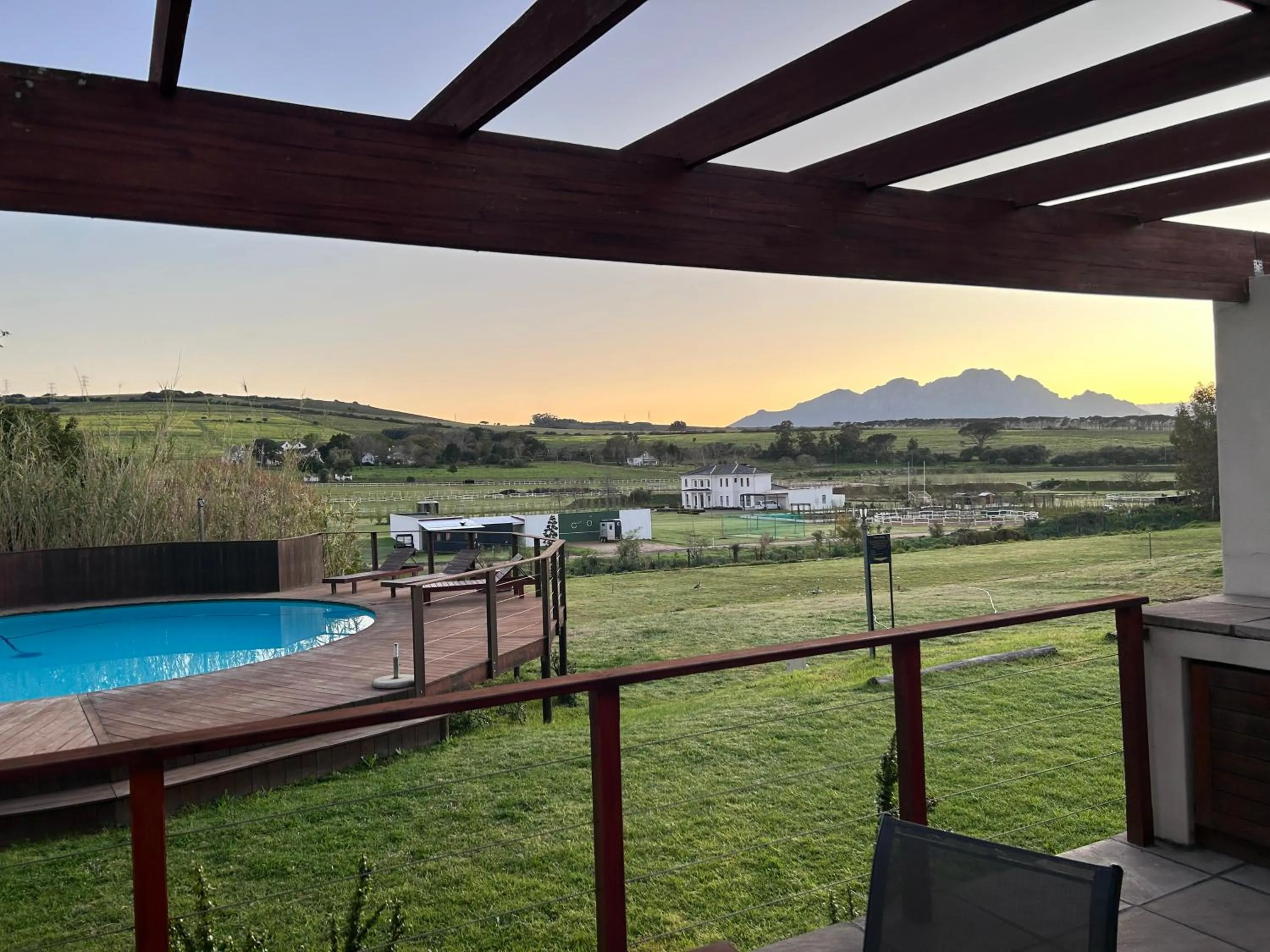 Pool view in Lauradale Accommodation
