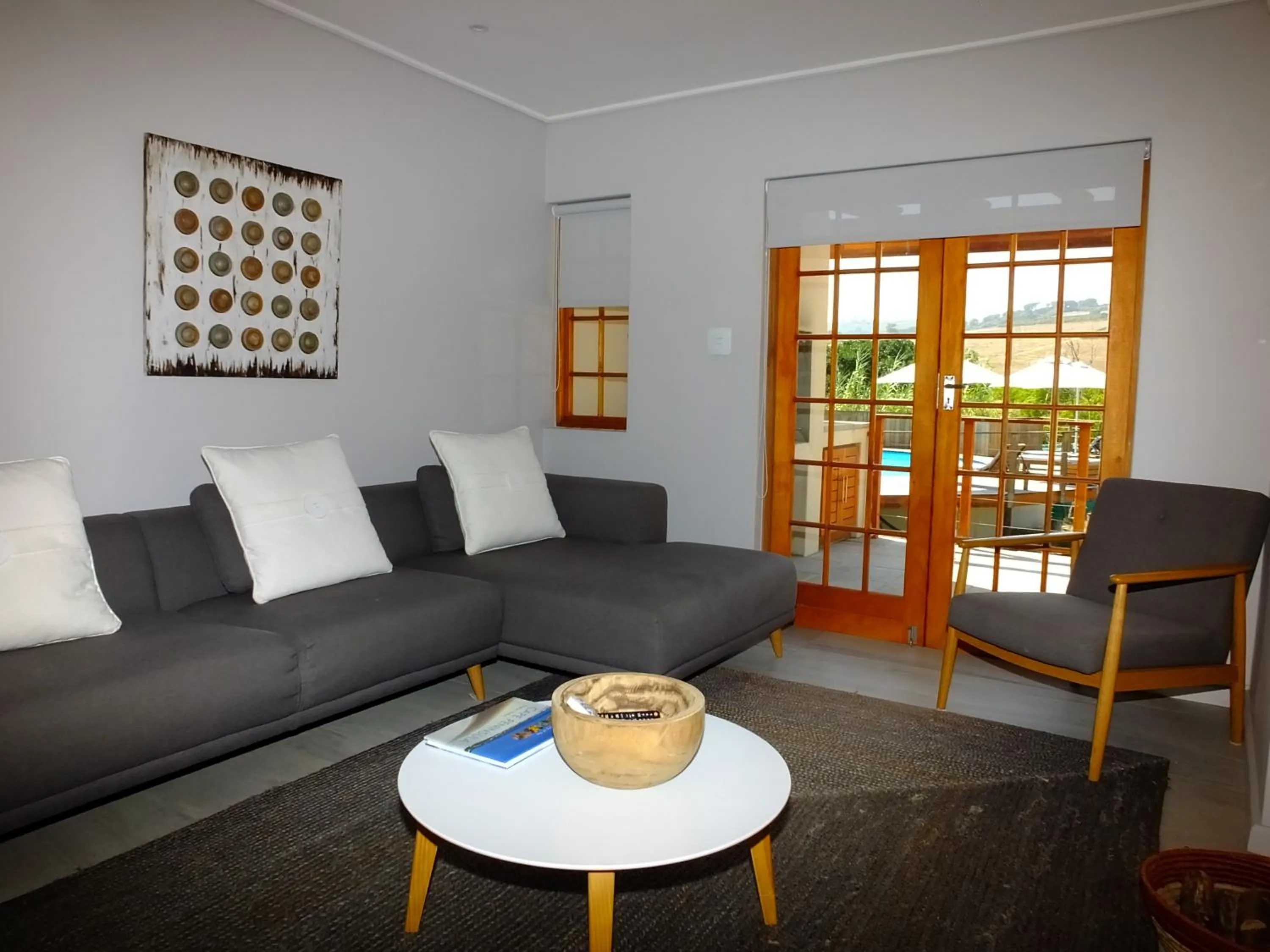 Living room in Lauradale Accommodation