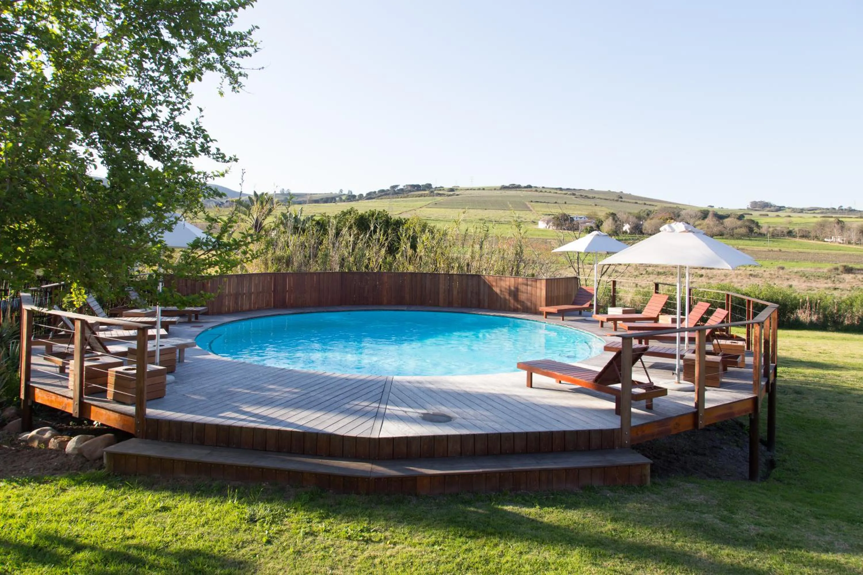 Swimming pool in Lauradale Accommodation