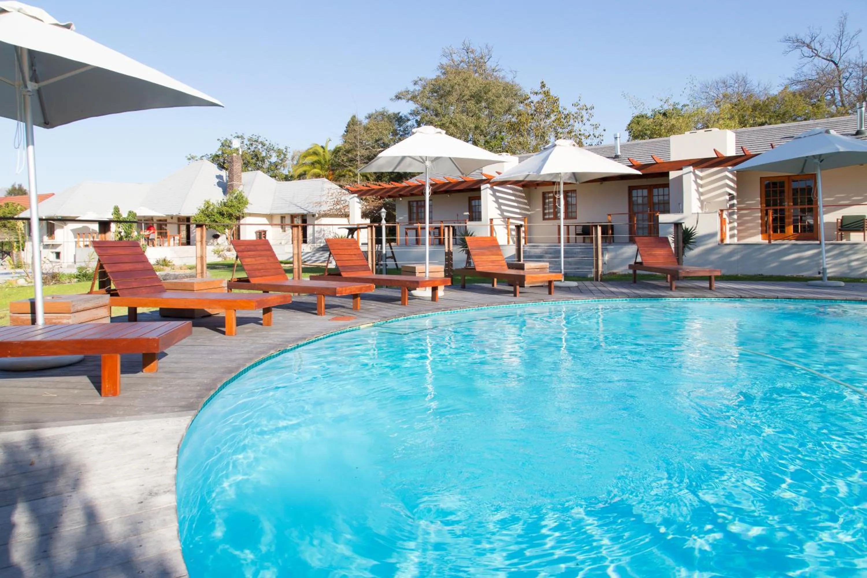 Swimming pool in Lauradale Accommodation