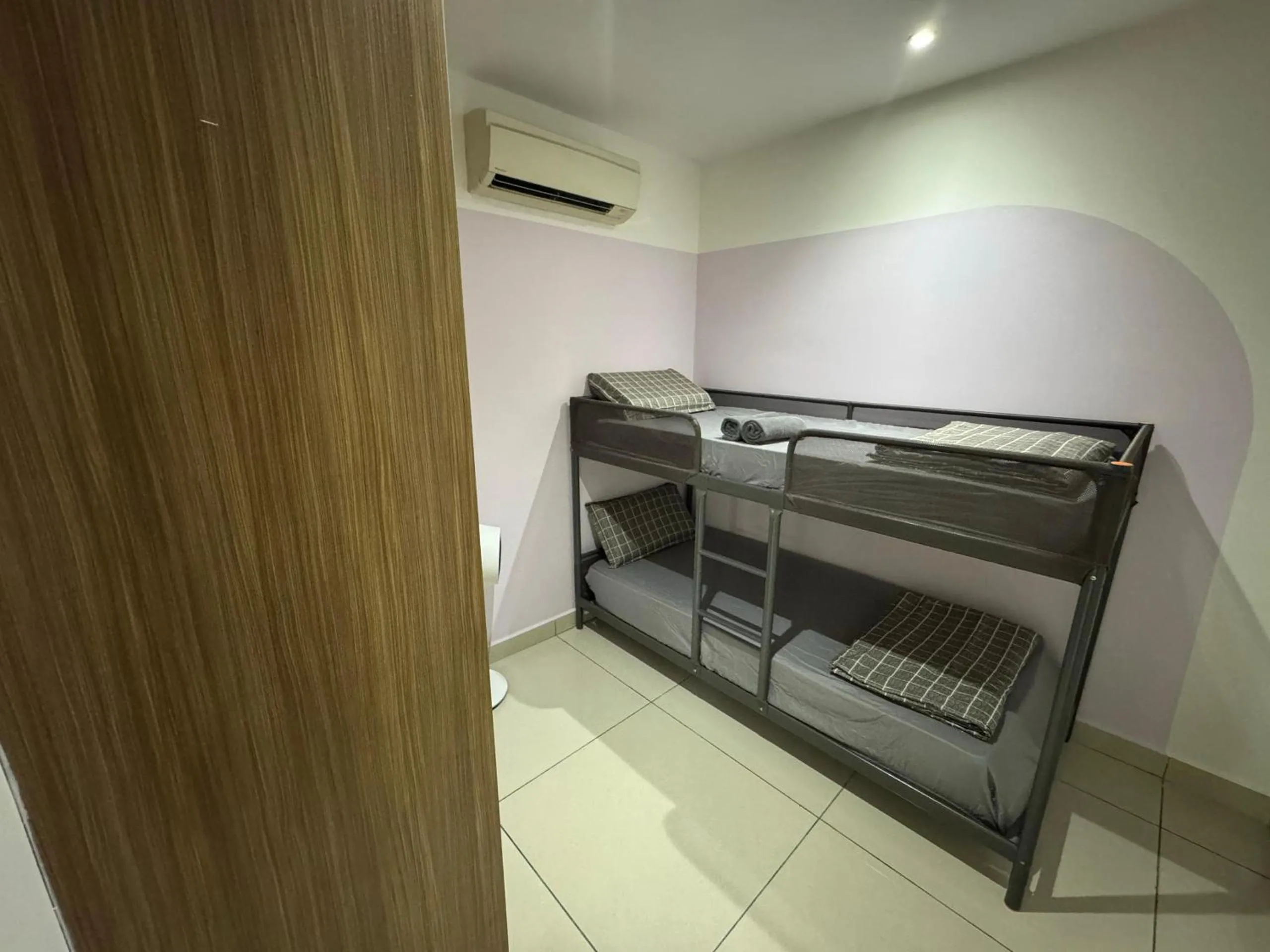 Bed in JB City Shopping Mall Apartment