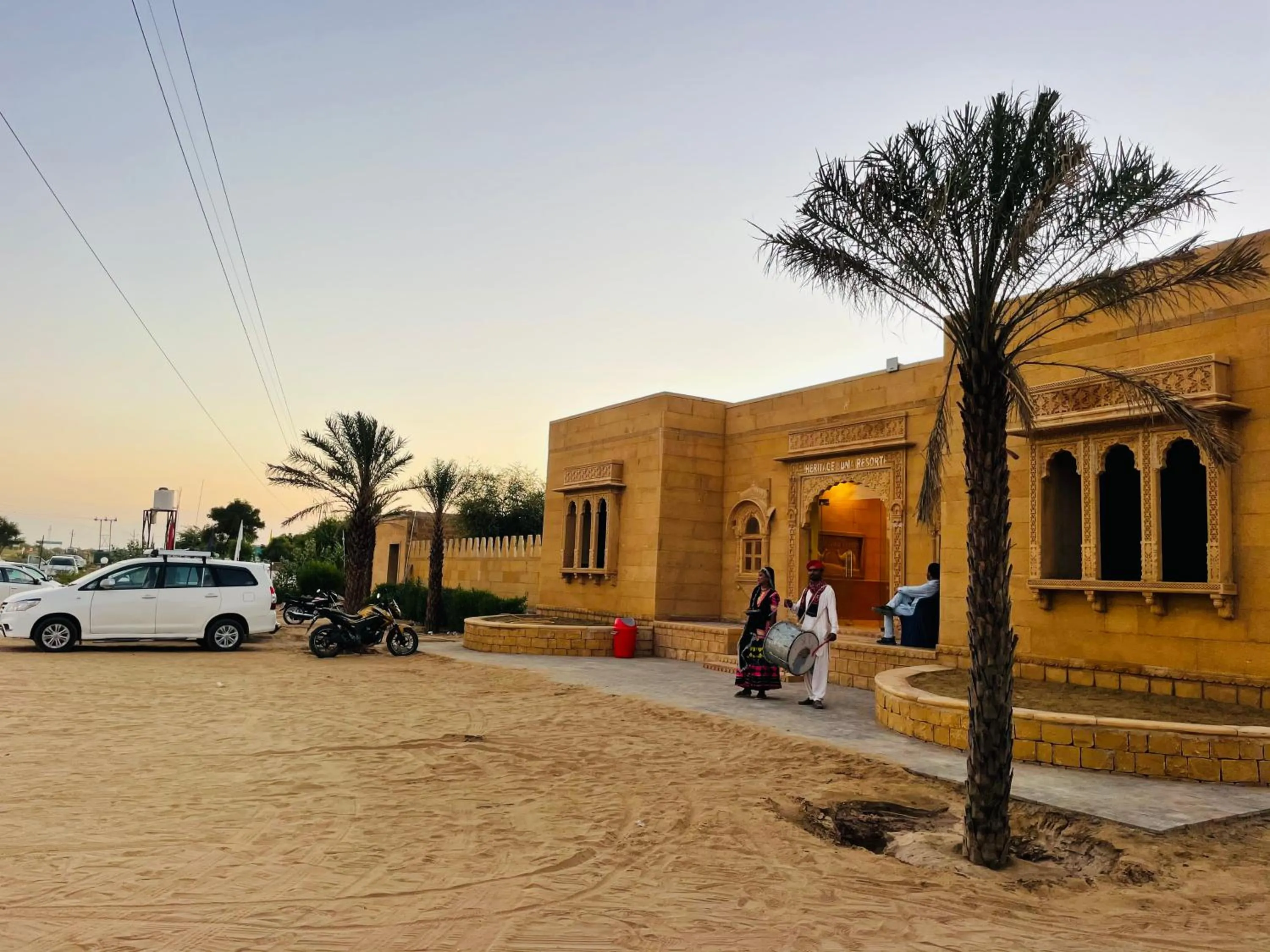 Property building in Heritage Juma Resort with swimming pool