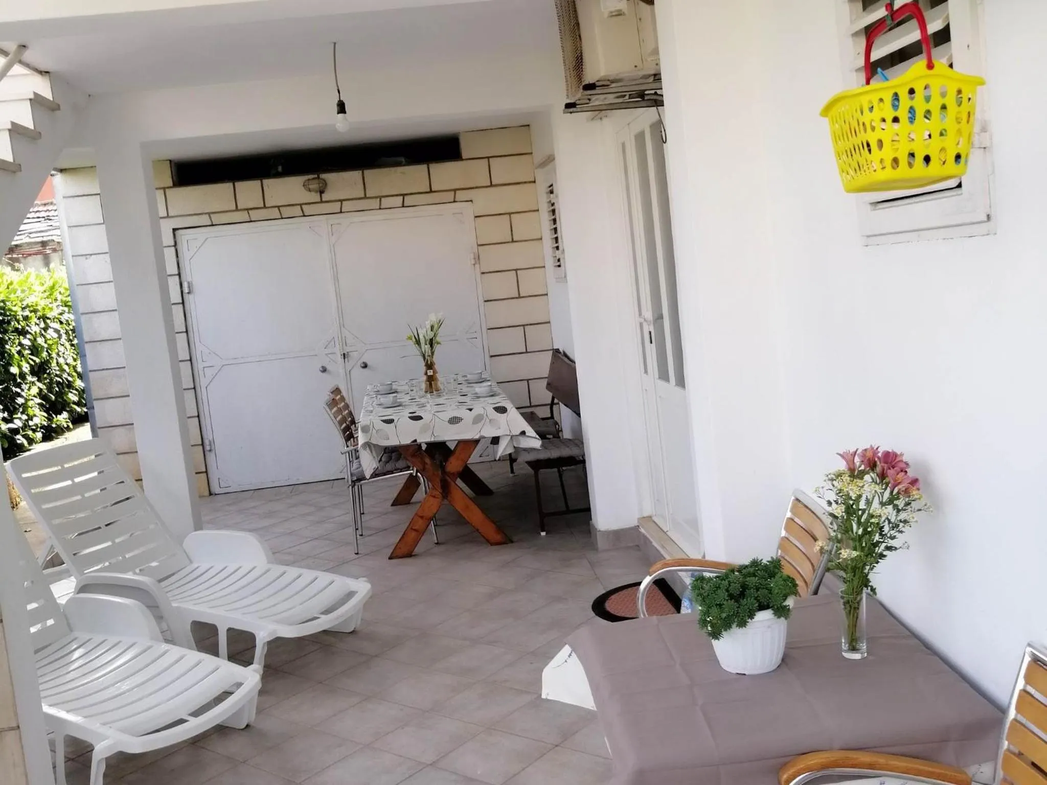 Patio in Apartments Marita