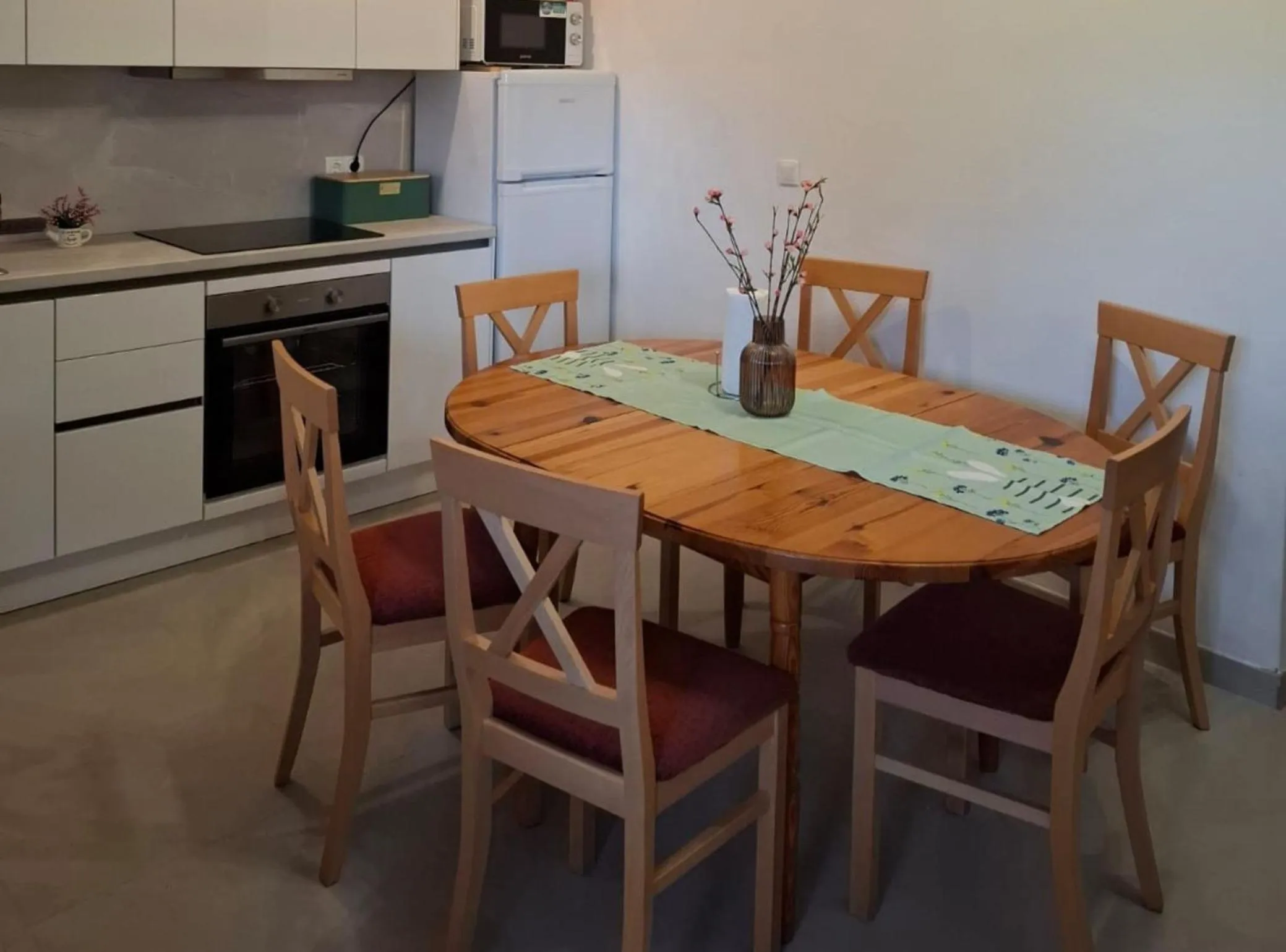 Kitchen or kitchenette in Apartments Marita