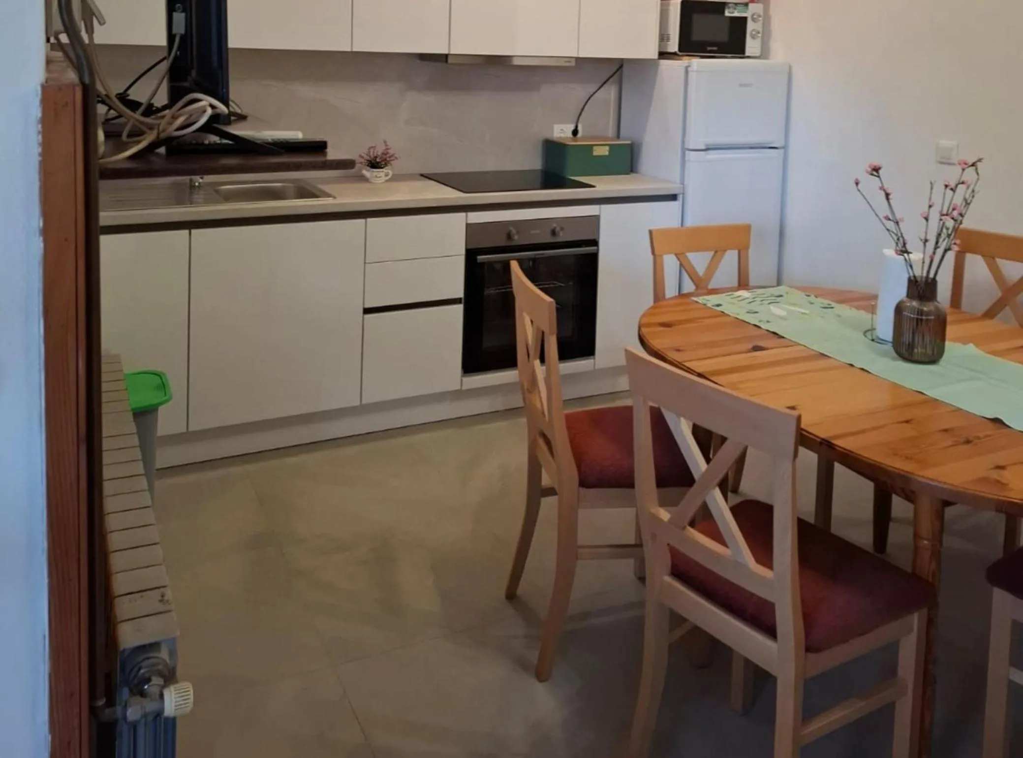 Kitchen or kitchenette in Apartments Marita