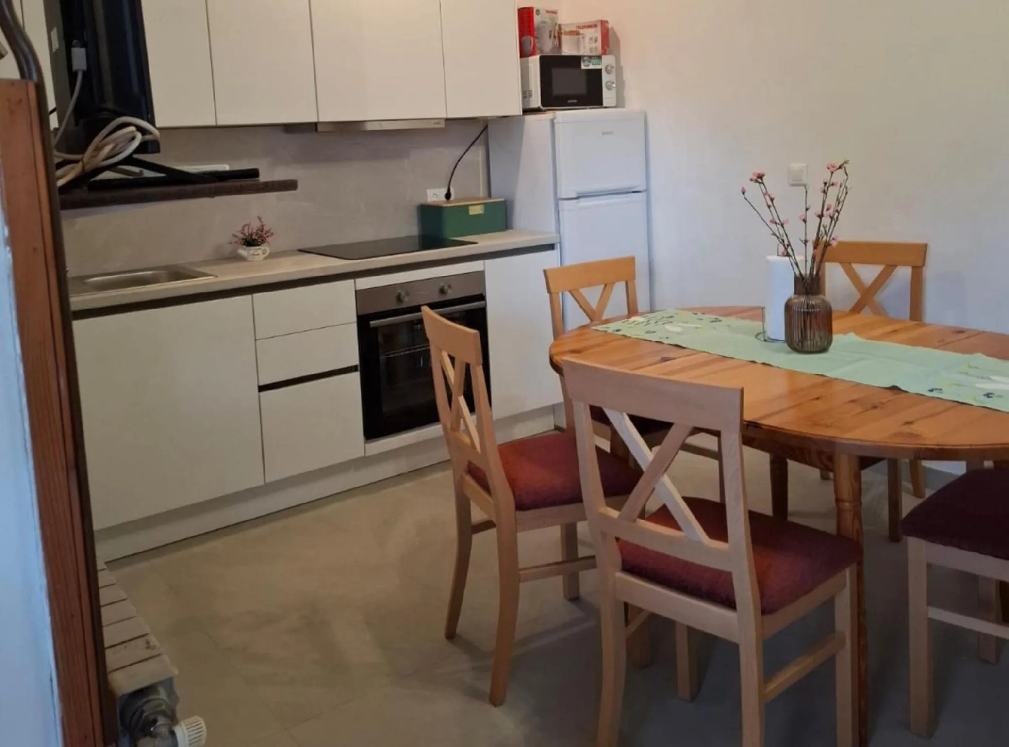 Kitchen or kitchenette in Apartments Marita