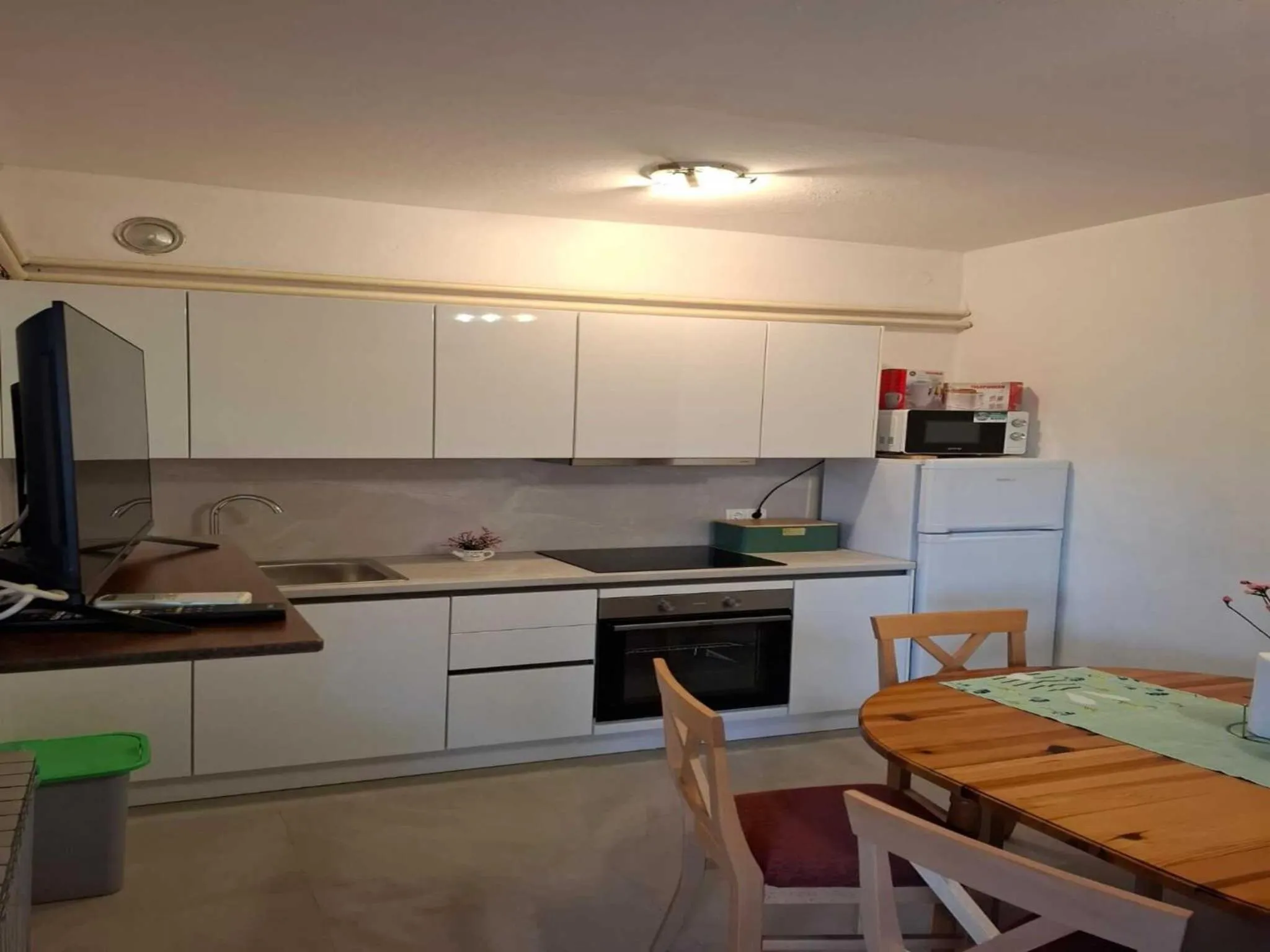 Kitchen or kitchenette in Apartments Marita
