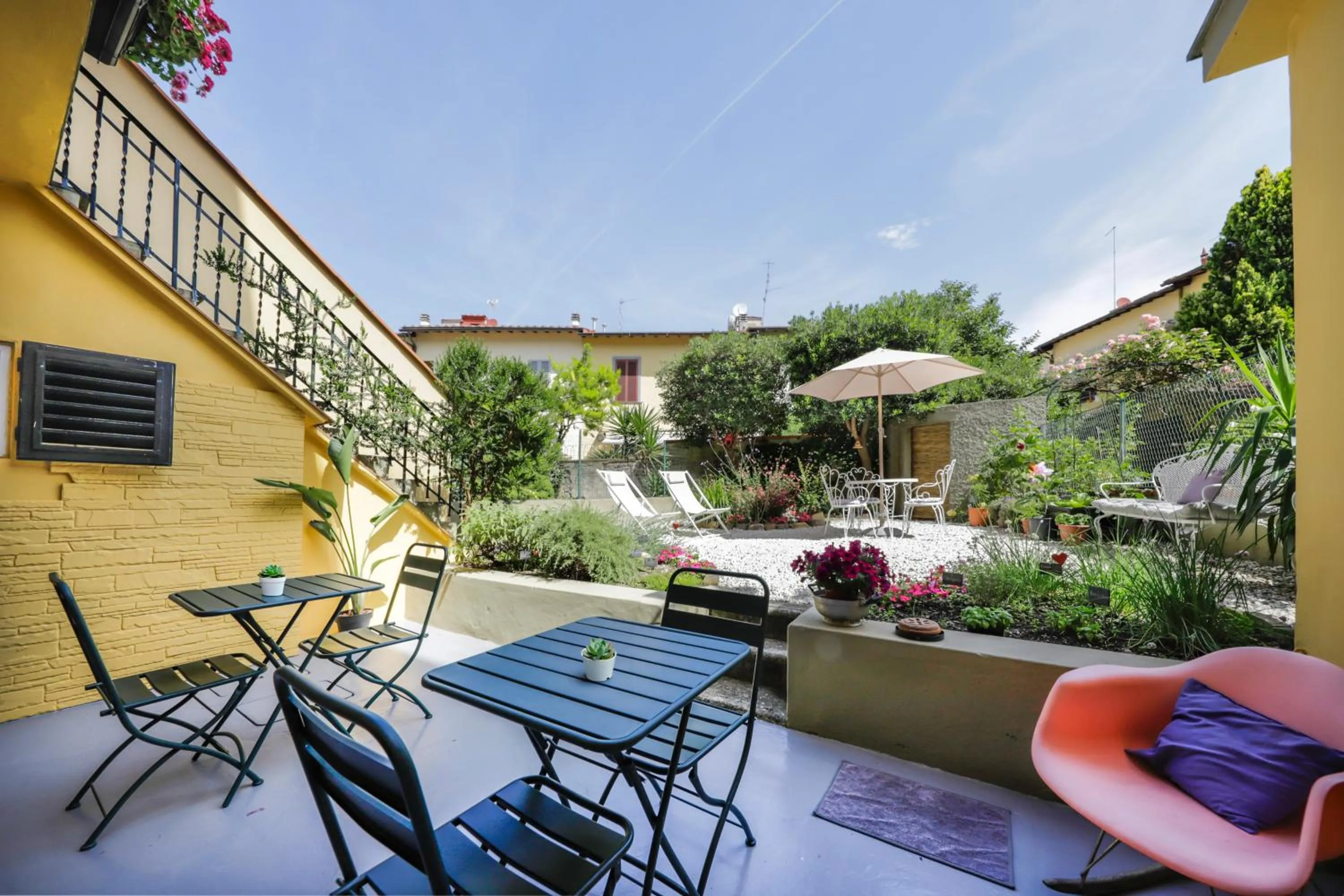 Garden view in Mòsì Firenze