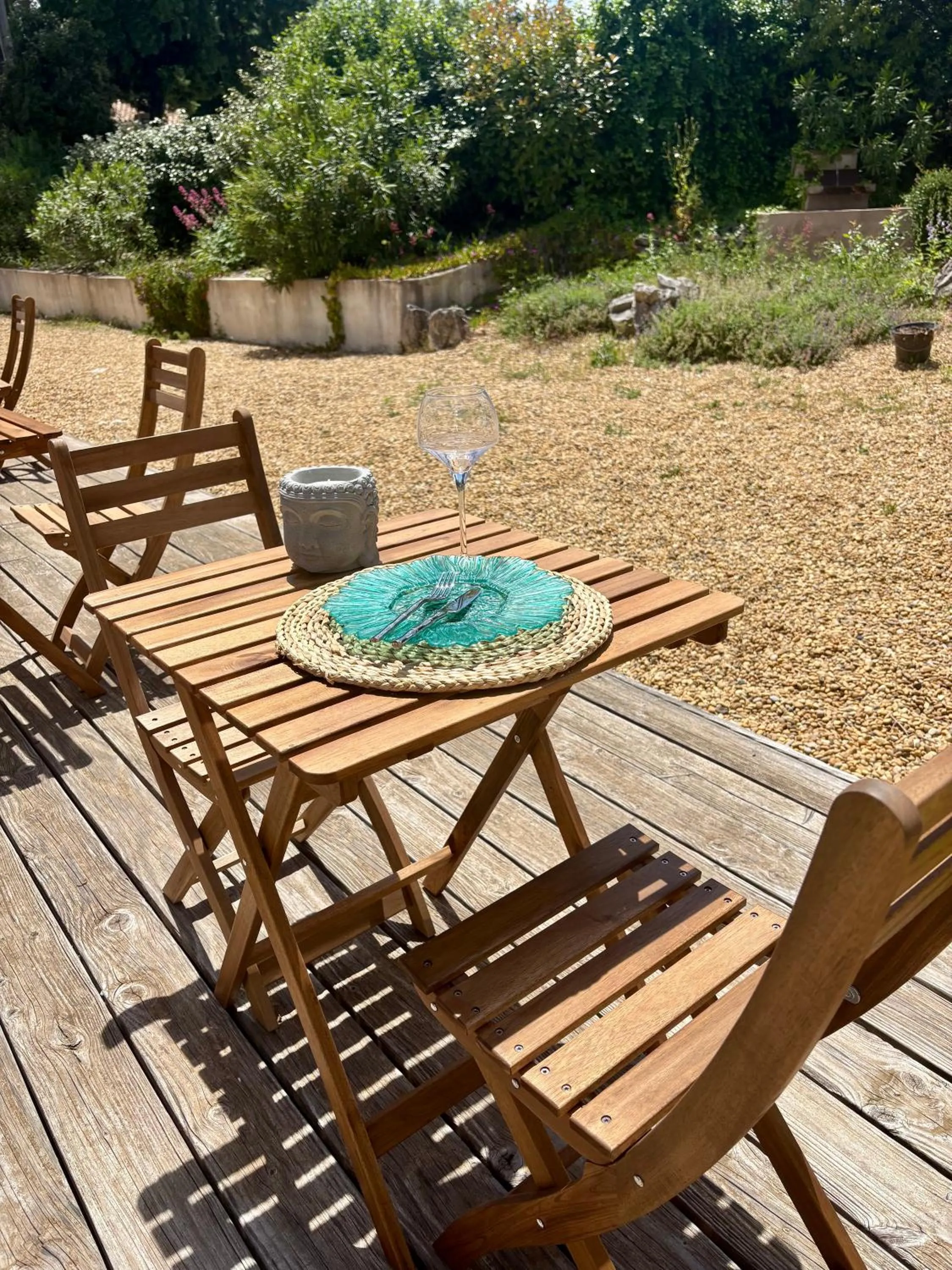 Patio in CARPE DIEM Résidence Hôtelière